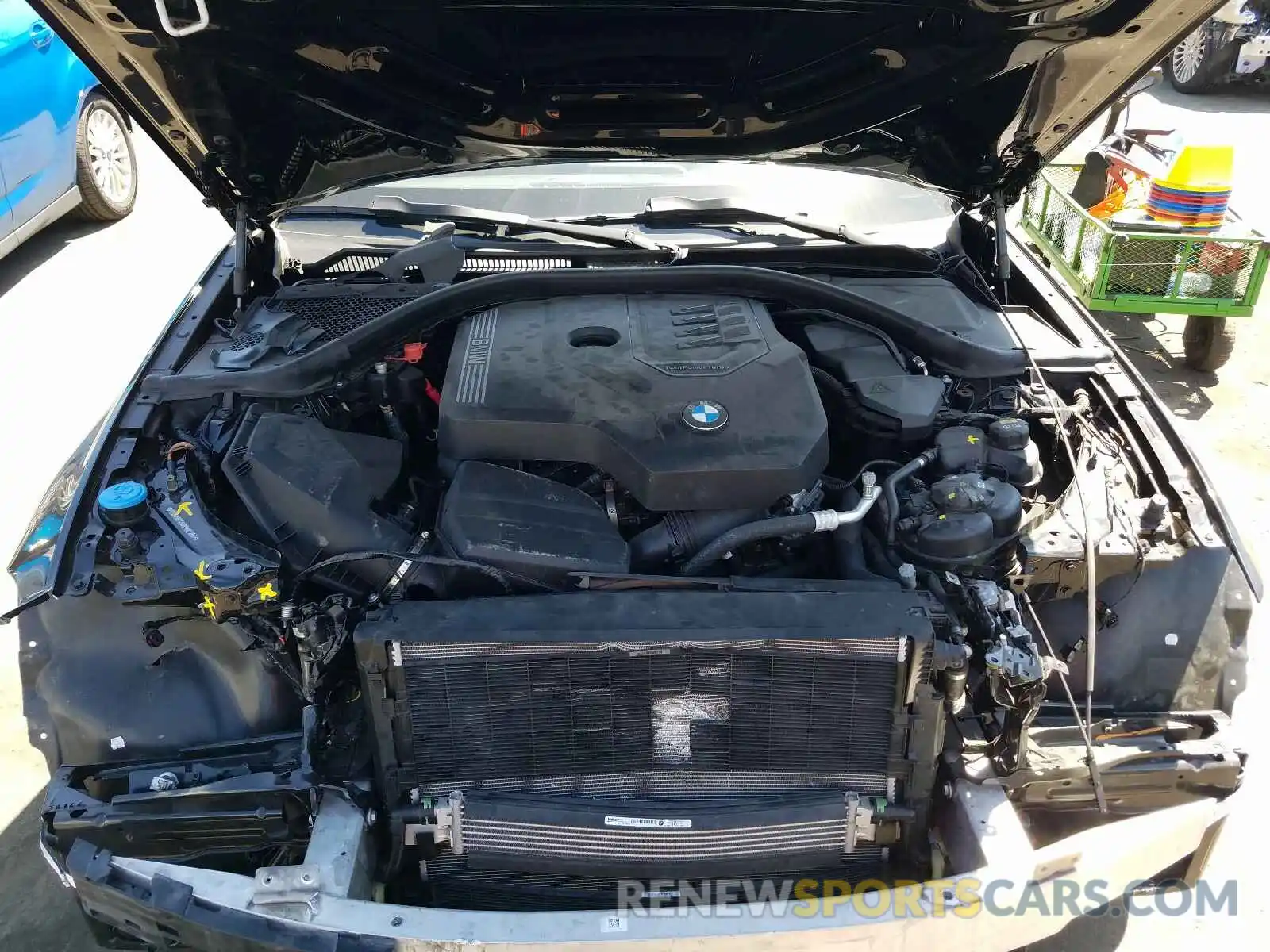 7 Фотография поврежденного автомобиля WBA5R7C52KFH27264 BMW 3 SERIES 2019