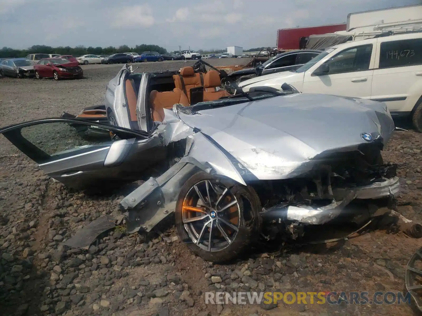 1 Photograph of a damaged car WBA5R7C52KFH30696 BMW 3 SERIES 2019