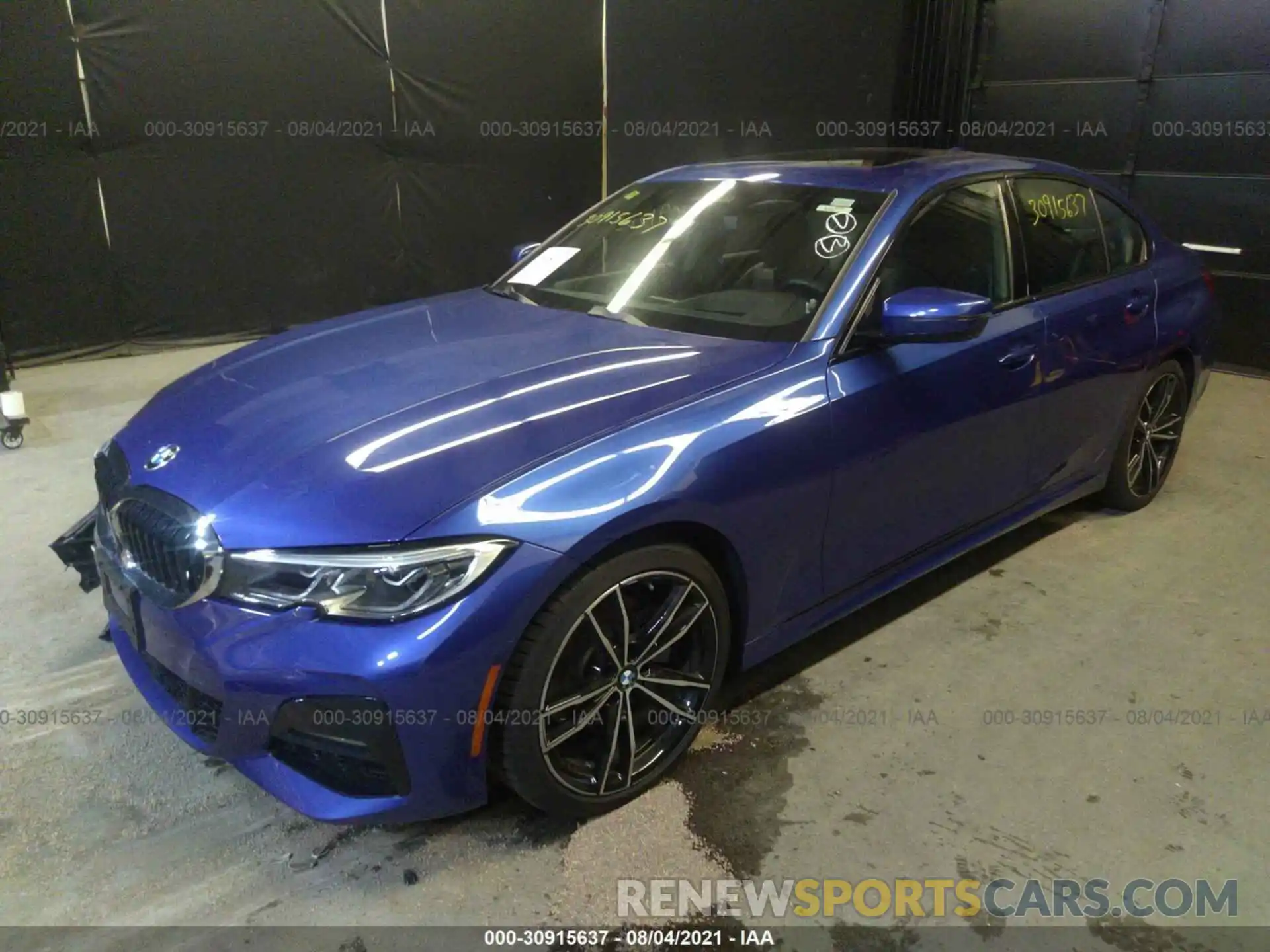 2 Photograph of a damaged car WBA5R7C53KAE82519 BMW 3 SERIES 2019