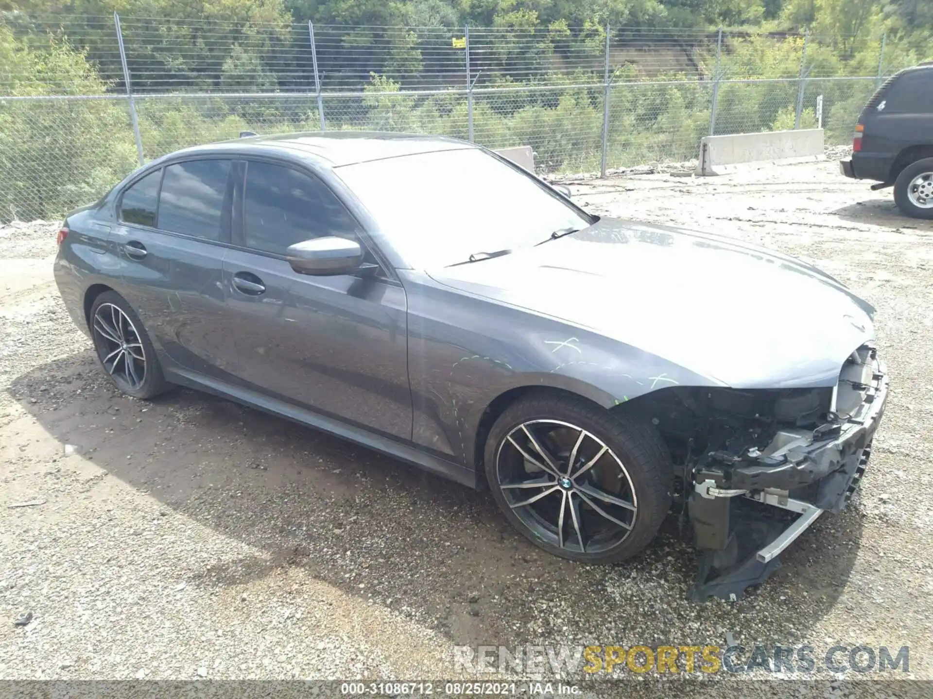 1 Photograph of a damaged car WBA5R7C53KAE82651 BMW 3 SERIES 2019