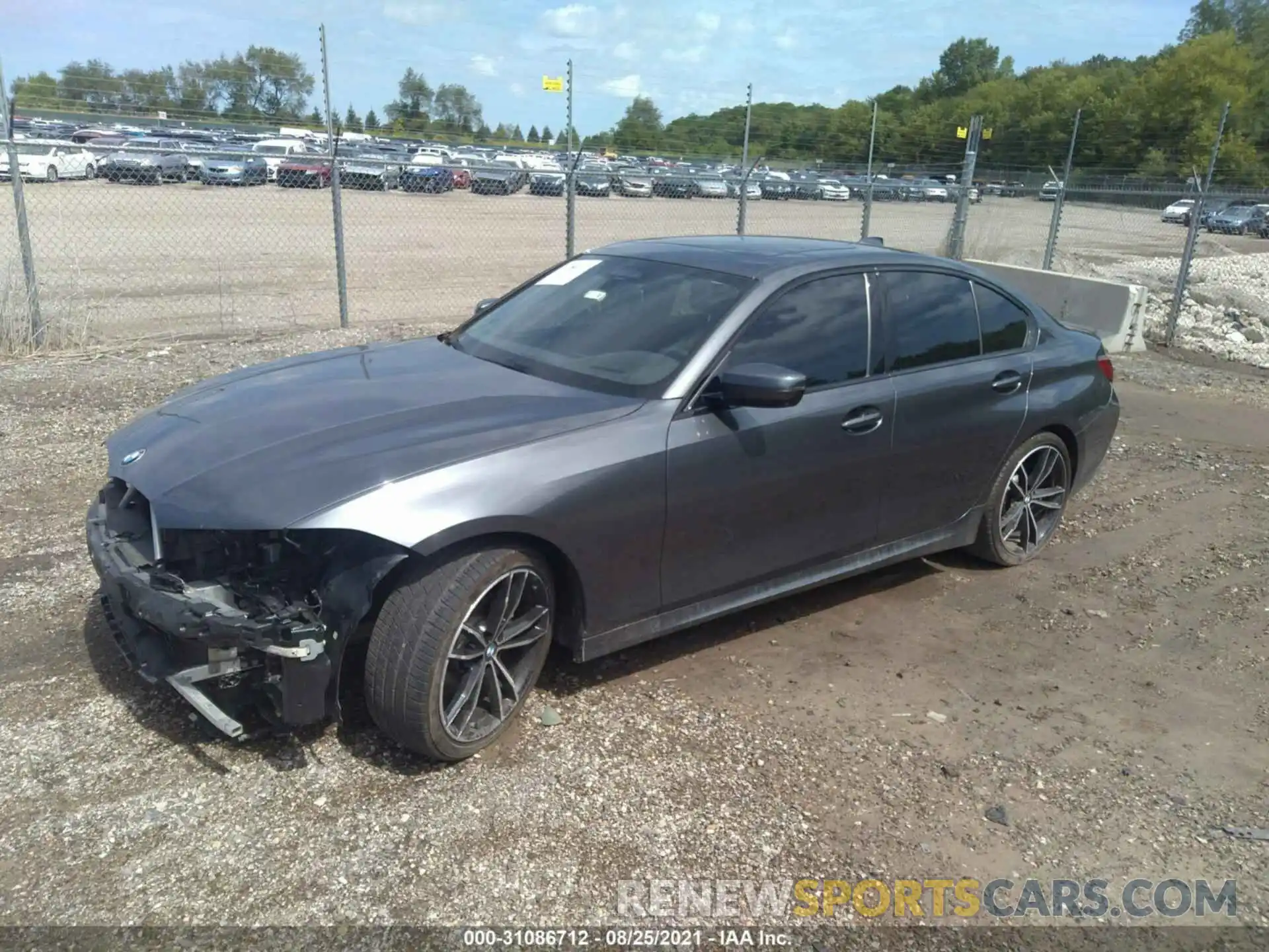 2 Photograph of a damaged car WBA5R7C53KAE82651 BMW 3 SERIES 2019