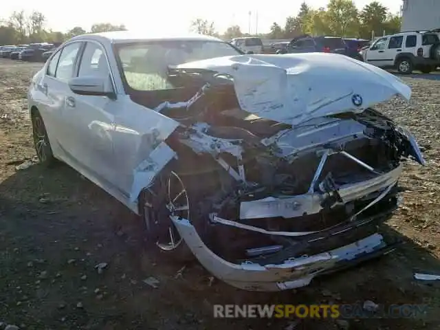 1 Photograph of a damaged car WBA5R7C53KAJ78295 BMW 3 SERIES 2019