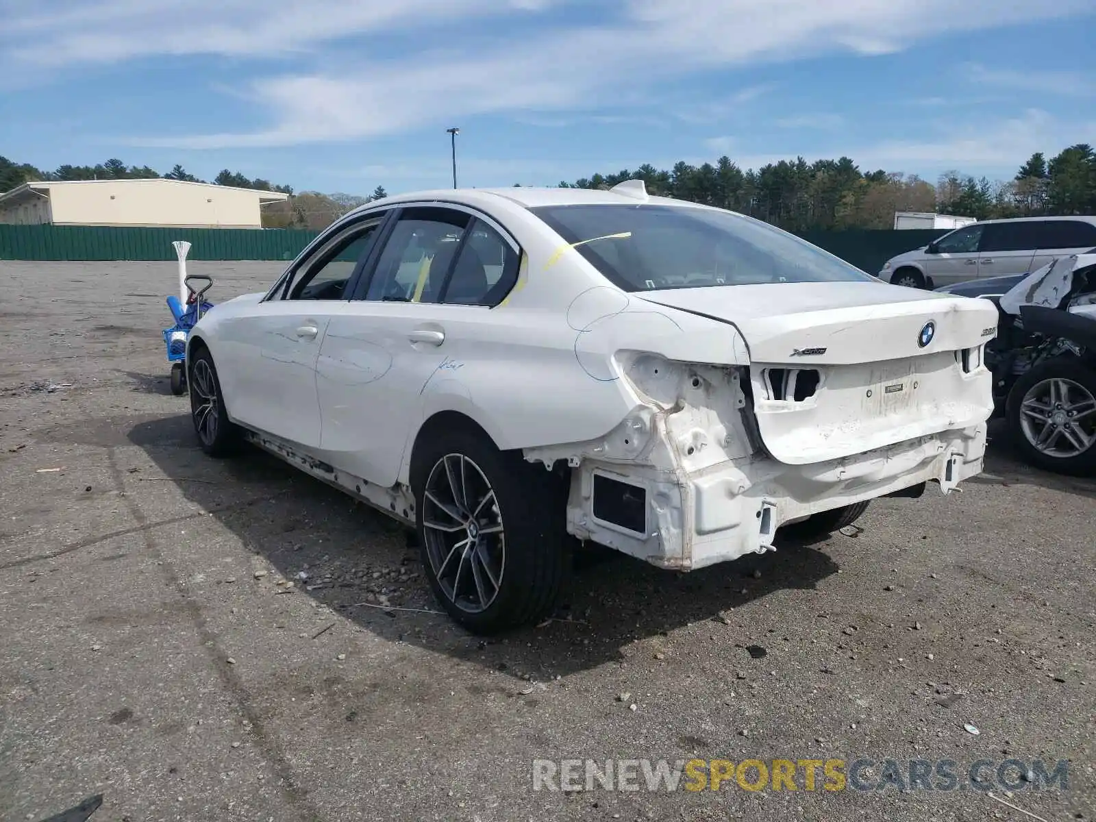 3 Photograph of a damaged car WBA5R7C53KAJ80256 BMW 3 SERIES 2019