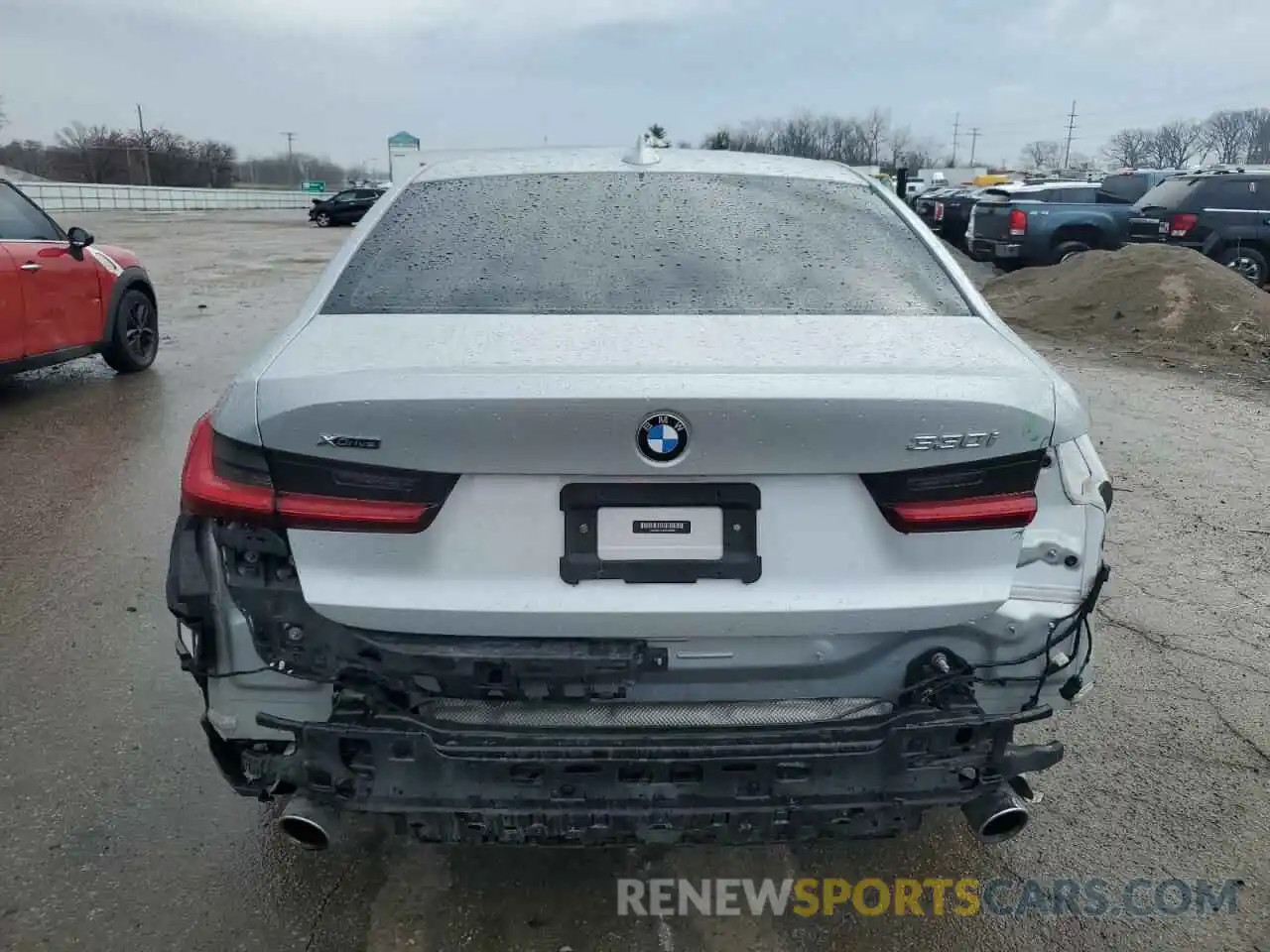 6 Photograph of a damaged car WBA5R7C53KAJ80290 BMW 3 SERIES 2019