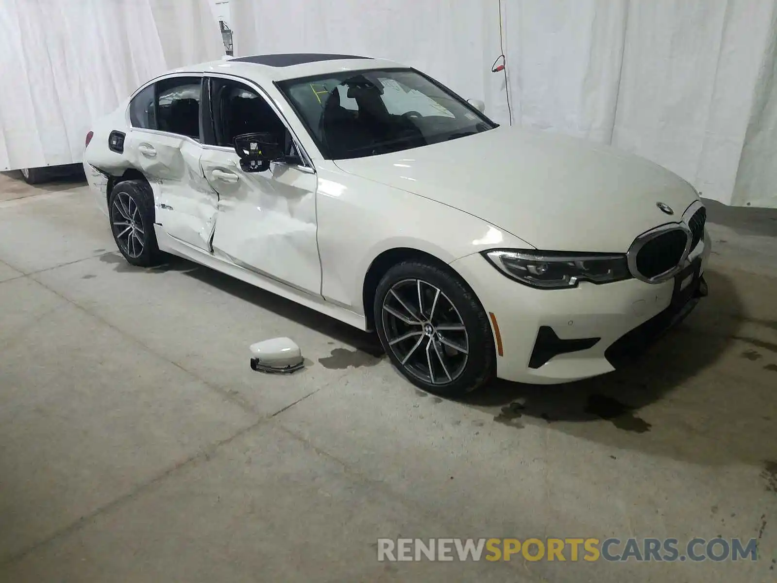 1 Photograph of a damaged car WBA5R7C53KAJ80399 BMW 3 SERIES 2019