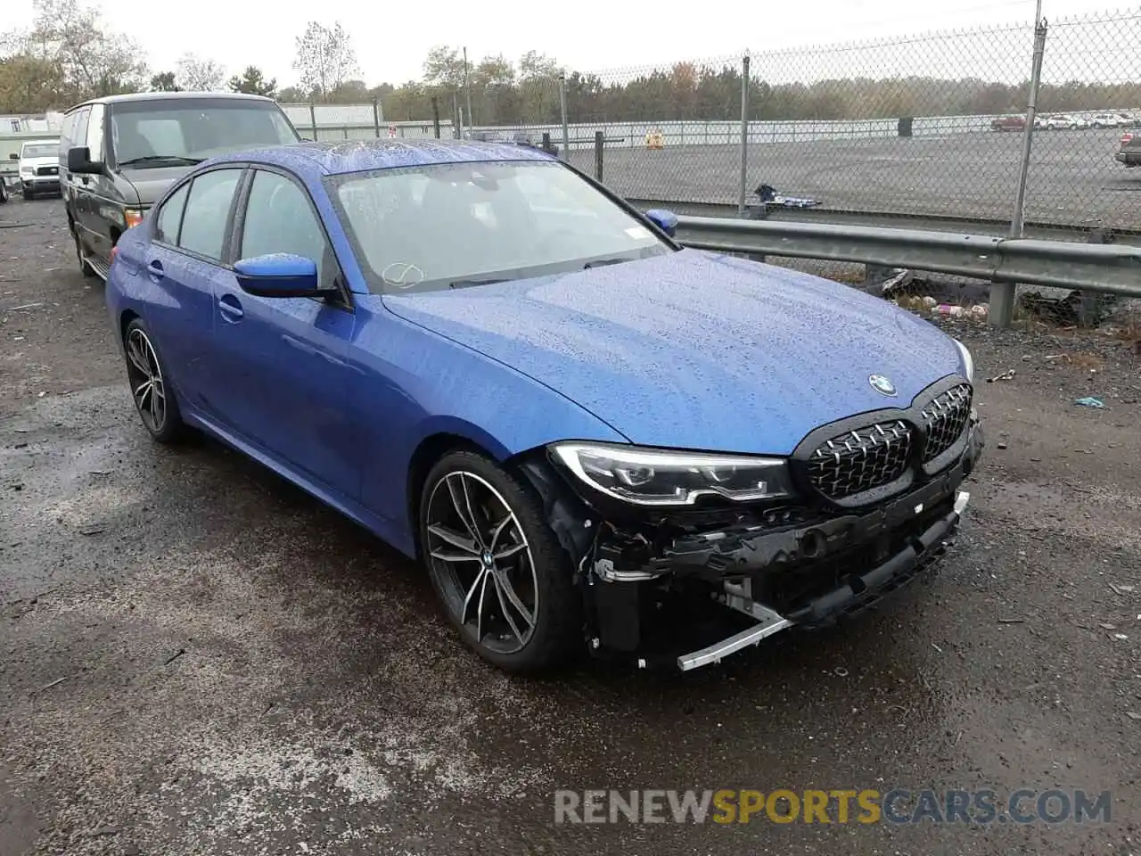 1 Photograph of a damaged car WBA5R7C53KAJ81424 BMW 3 SERIES 2019