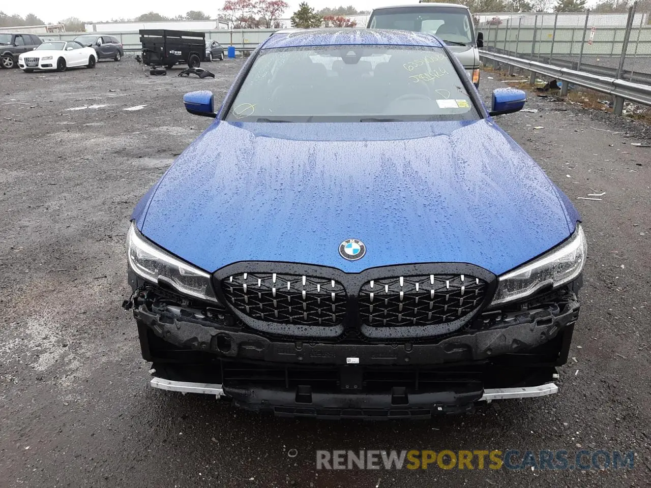 9 Photograph of a damaged car WBA5R7C53KAJ81424 BMW 3 SERIES 2019