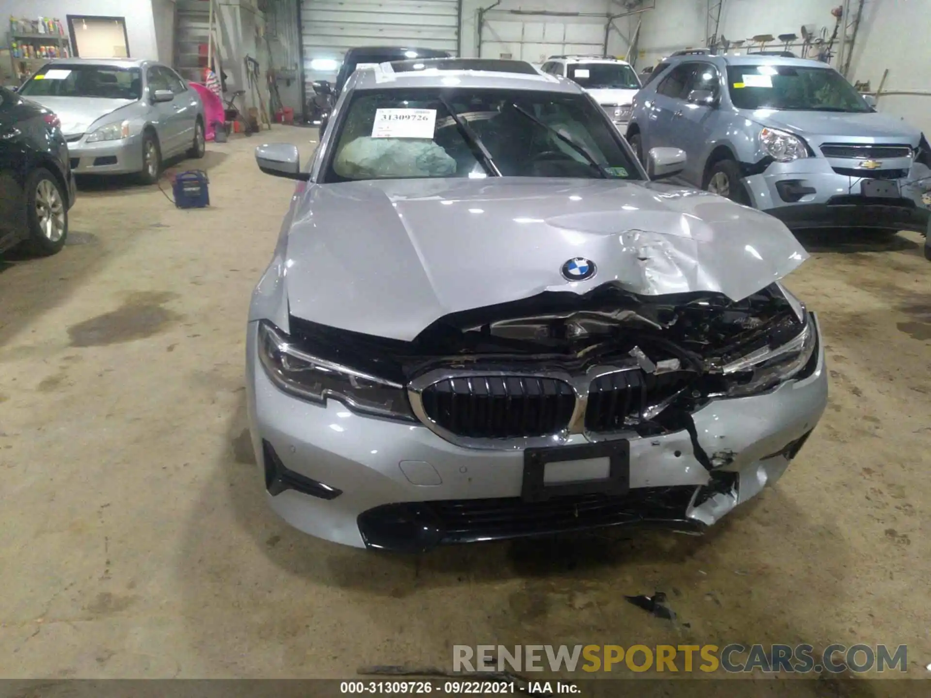 6 Photograph of a damaged car WBA5R7C53KAJ82136 BMW 3 SERIES 2019