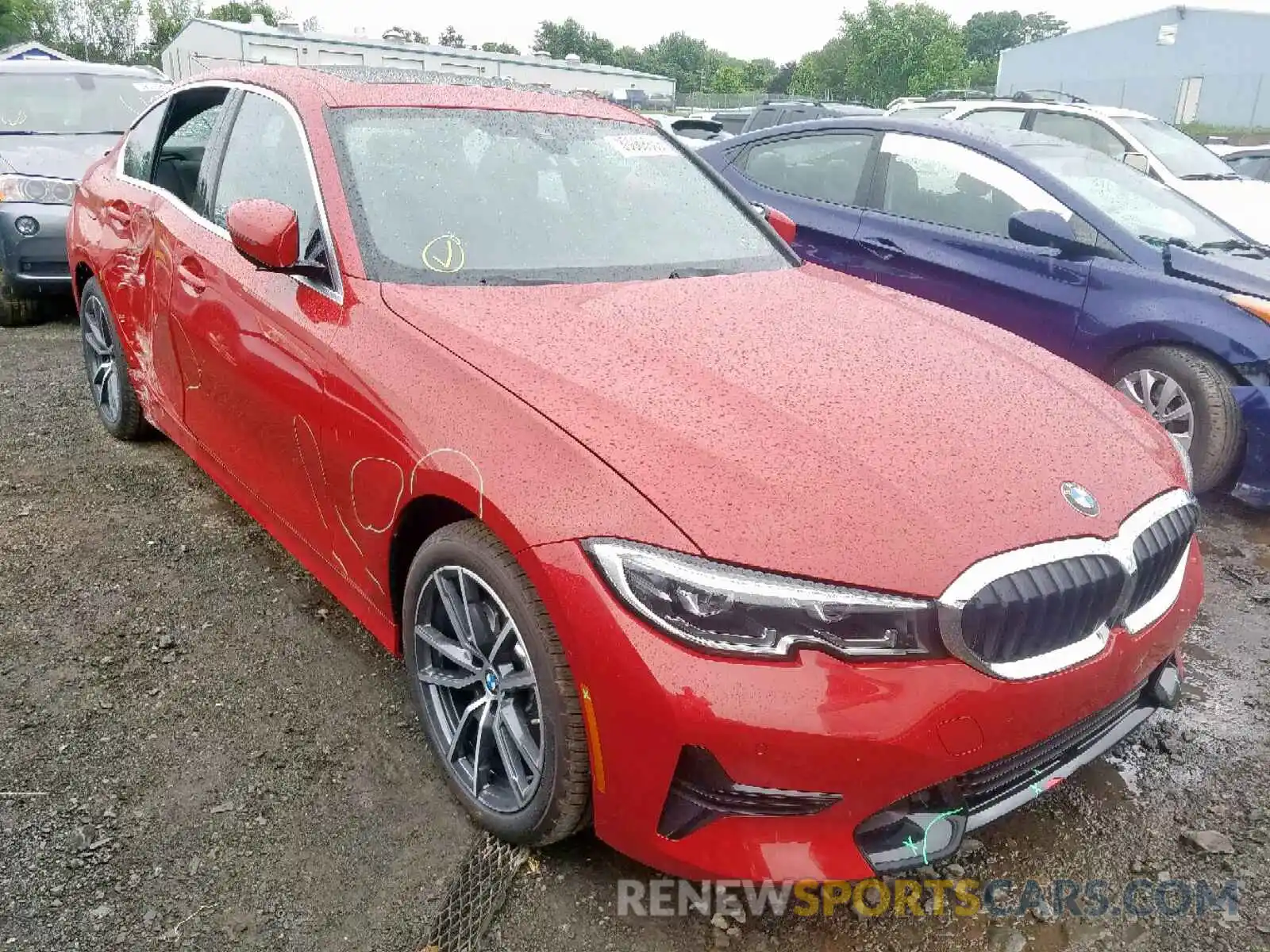 1 Photograph of a damaged car WBA5R7C53KAJ82475 BMW 3 SERIES 2019