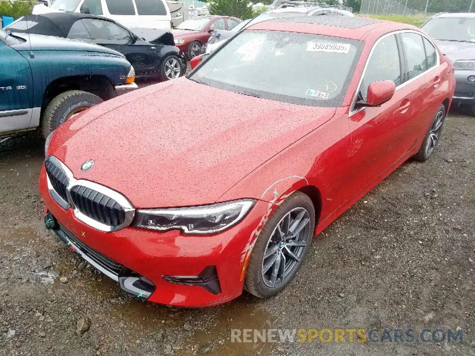 2 Photograph of a damaged car WBA5R7C53KAJ82475 BMW 3 SERIES 2019