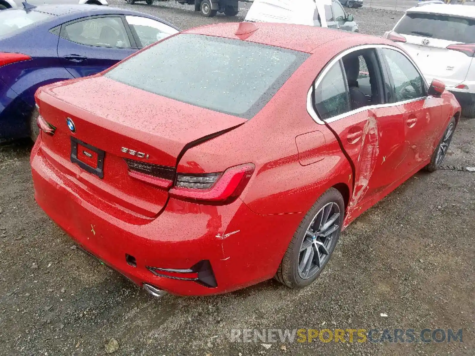 4 Photograph of a damaged car WBA5R7C53KAJ82475 BMW 3 SERIES 2019