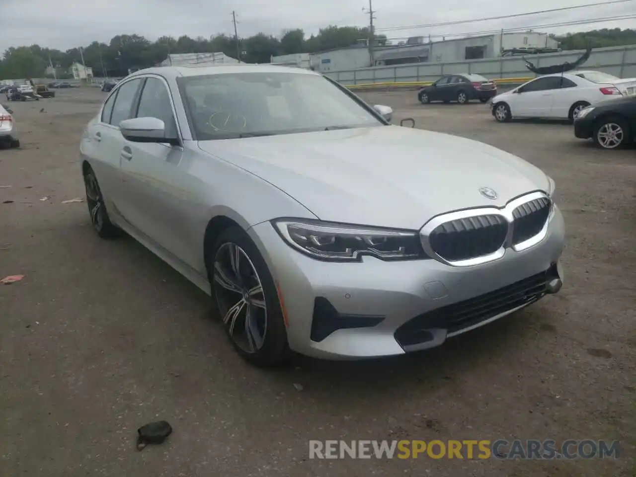1 Фотография поврежденного автомобиля WBA5R7C53KAJ82685 BMW 3 SERIES 2019
