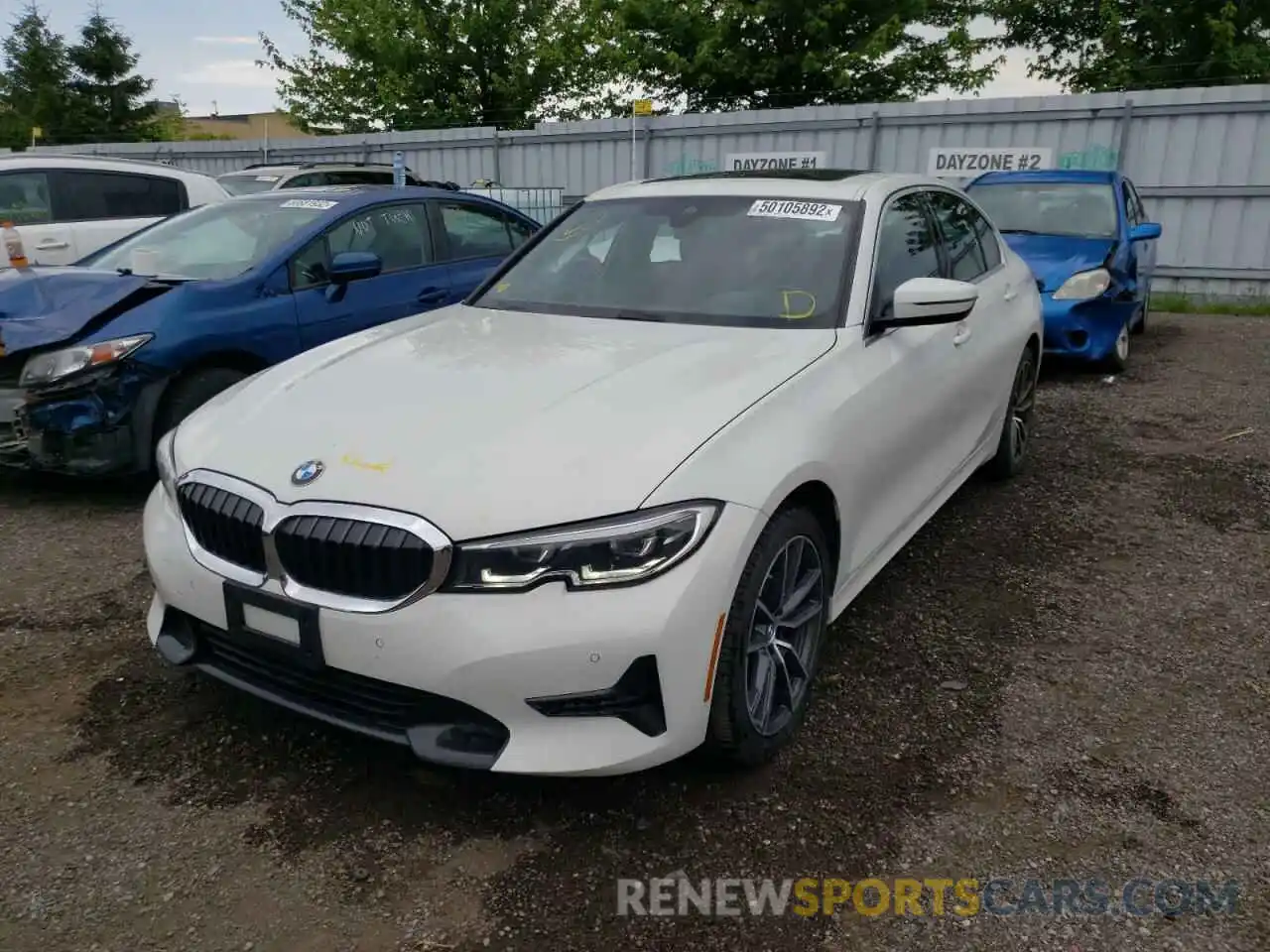 2 Photograph of a damaged car WBA5R7C53KAJ83674 BMW 3 SERIES 2019