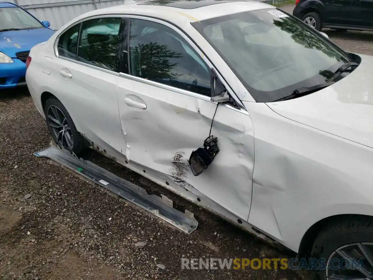 9 Photograph of a damaged car WBA5R7C53KAJ83674 BMW 3 SERIES 2019