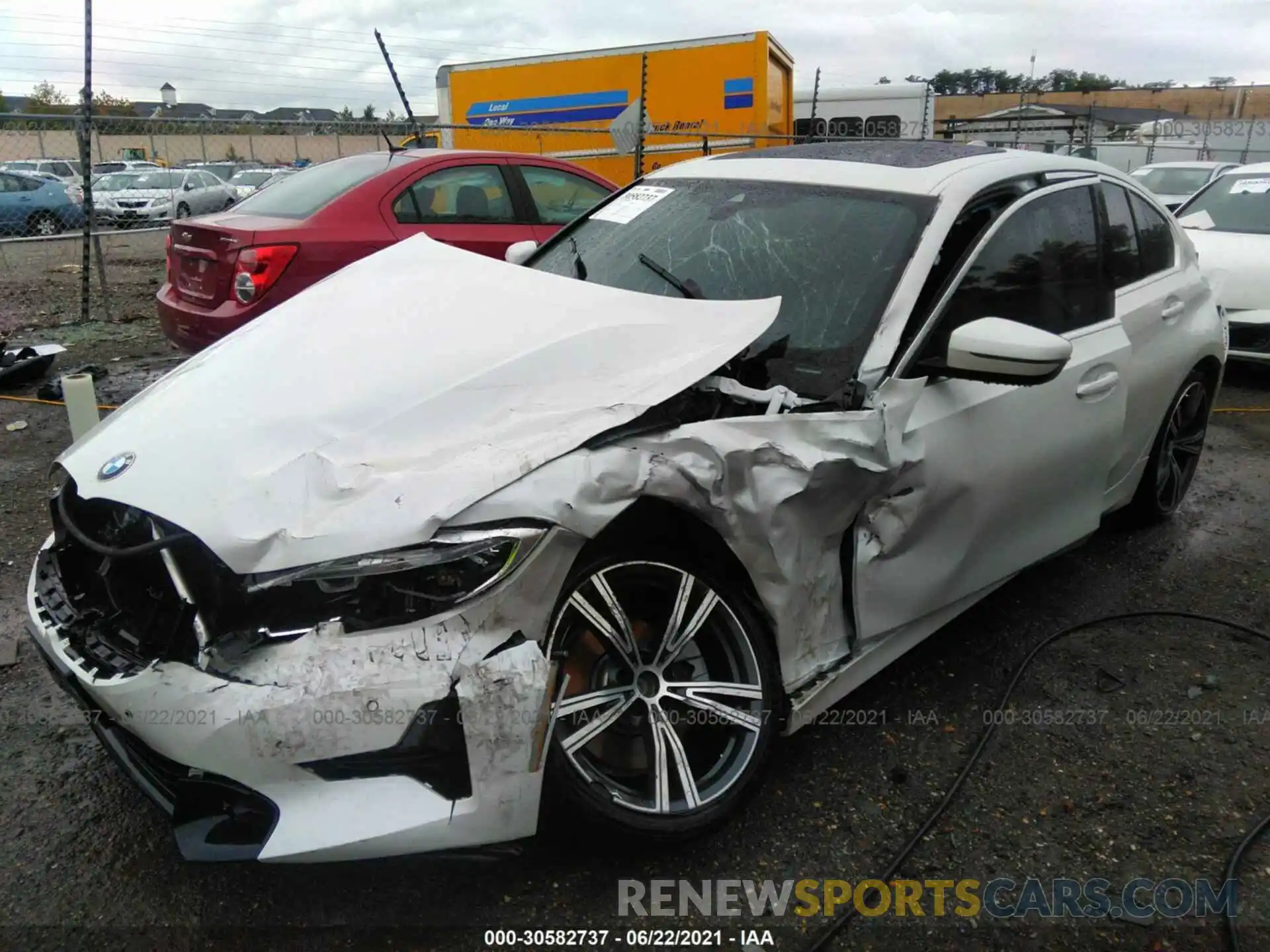 6 Photograph of a damaged car WBA5R7C53KAJ84601 BMW 3 SERIES 2019