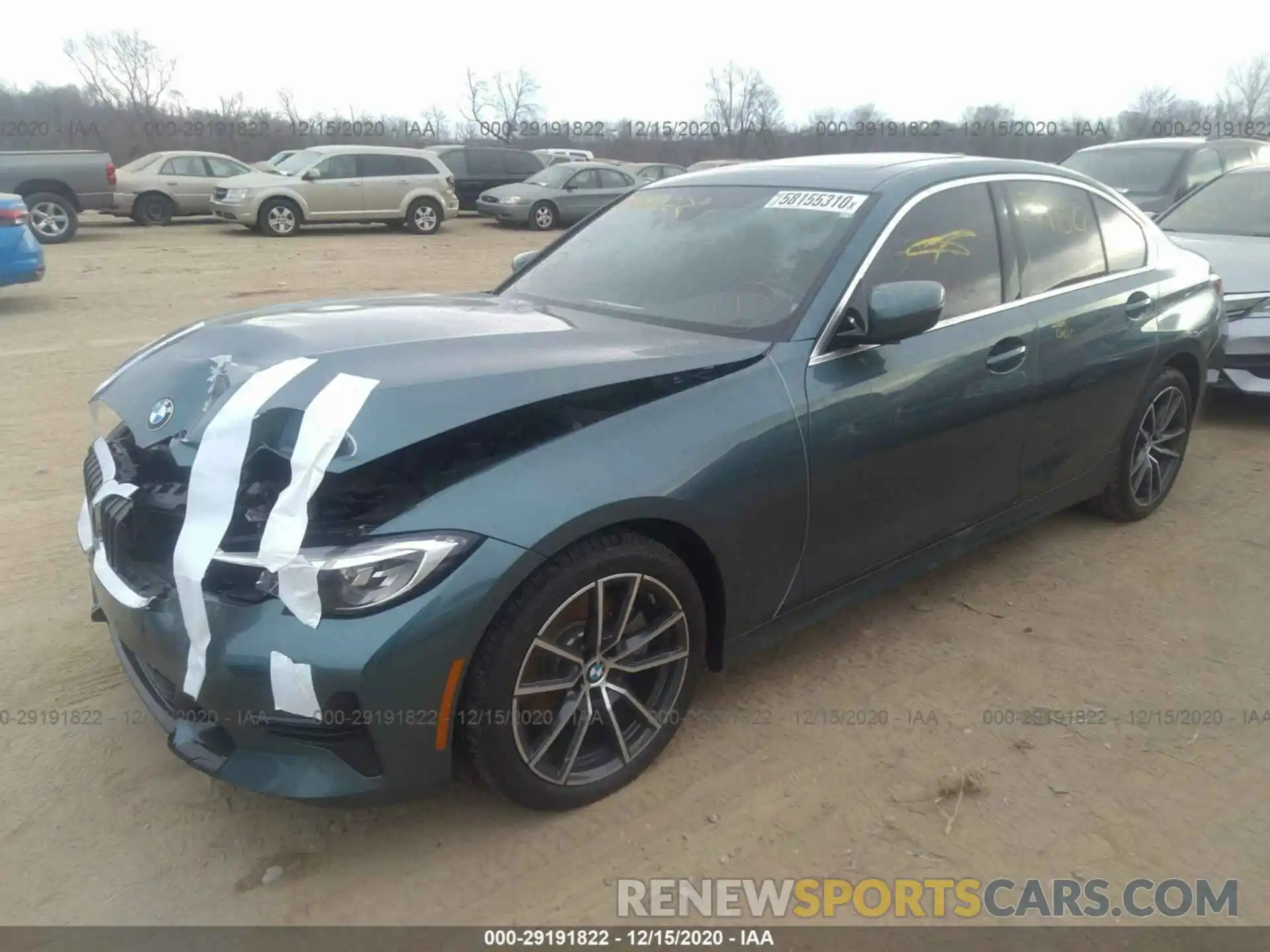 2 Photograph of a damaged car WBA5R7C53KAJ84808 BMW 3 SERIES 2019