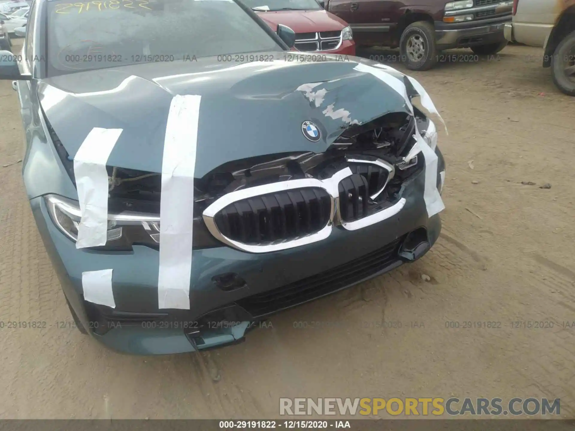 6 Photograph of a damaged car WBA5R7C53KAJ84808 BMW 3 SERIES 2019