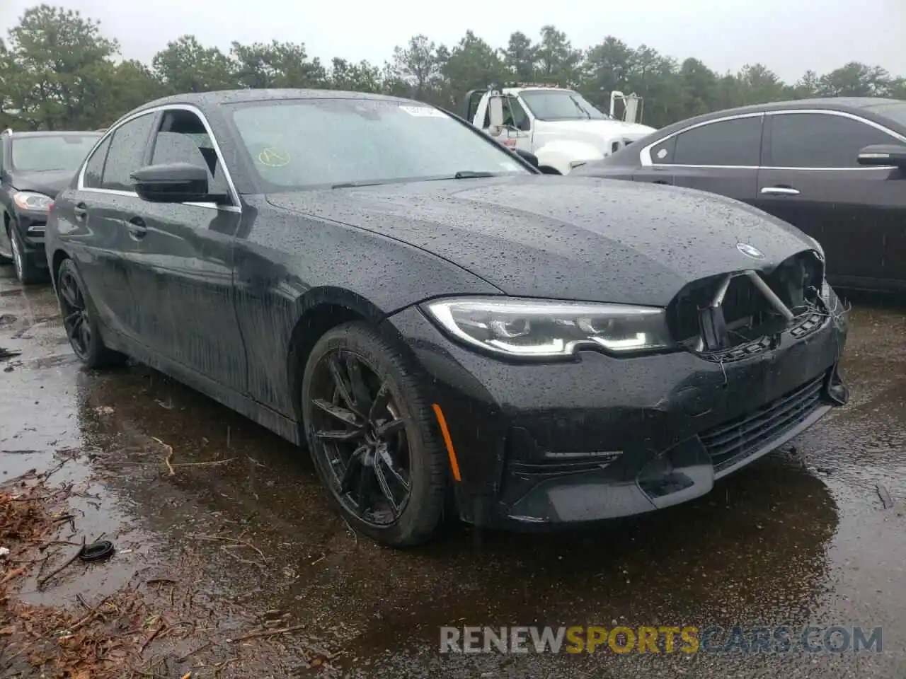 1 Photograph of a damaged car WBA5R7C53KAJ85103 BMW 3 SERIES 2019