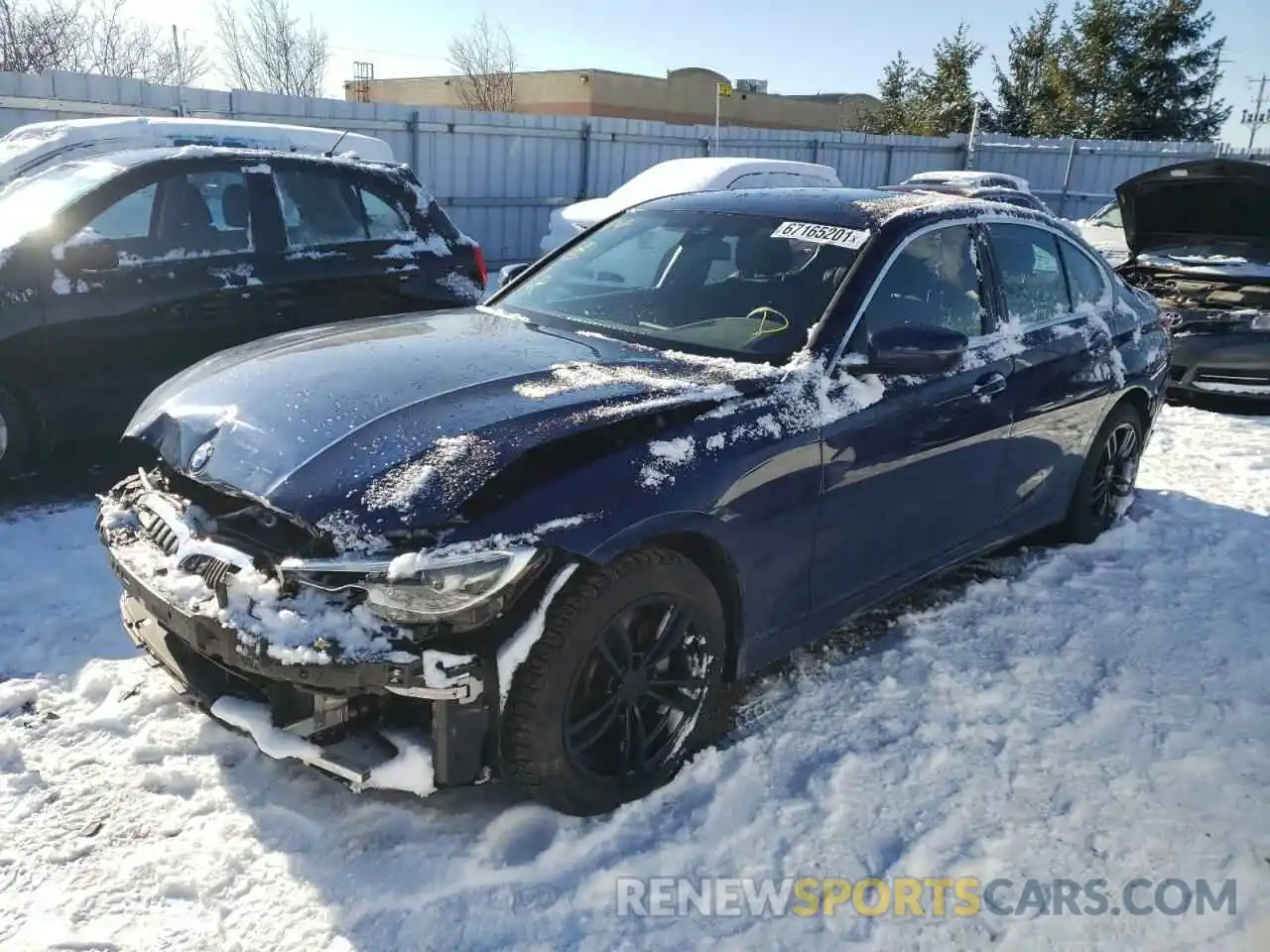 2 Photograph of a damaged car WBA5R7C53KAJ86204 BMW 3 SERIES 2019