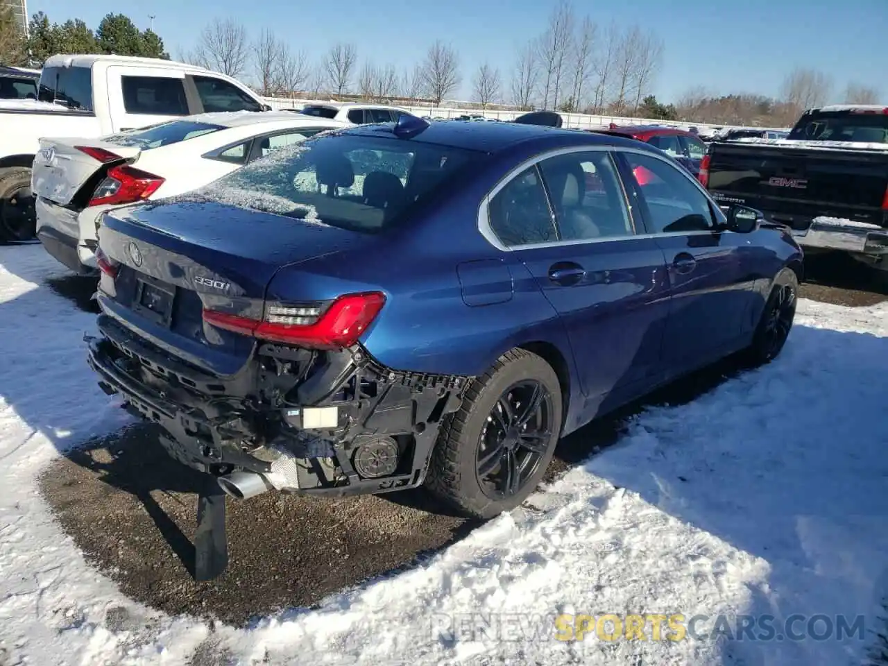 4 Photograph of a damaged car WBA5R7C53KAJ86204 BMW 3 SERIES 2019