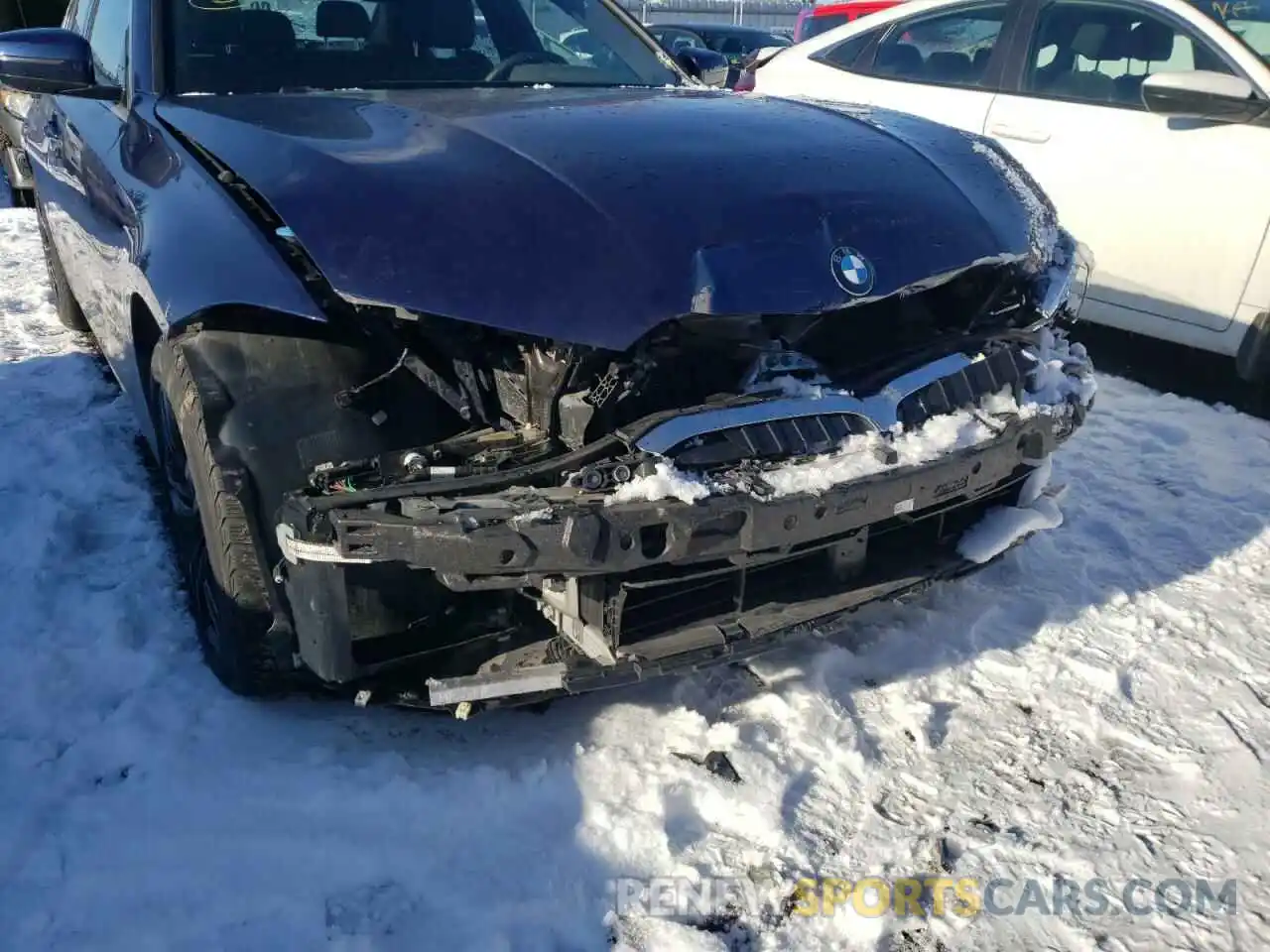 9 Photograph of a damaged car WBA5R7C53KAJ86204 BMW 3 SERIES 2019