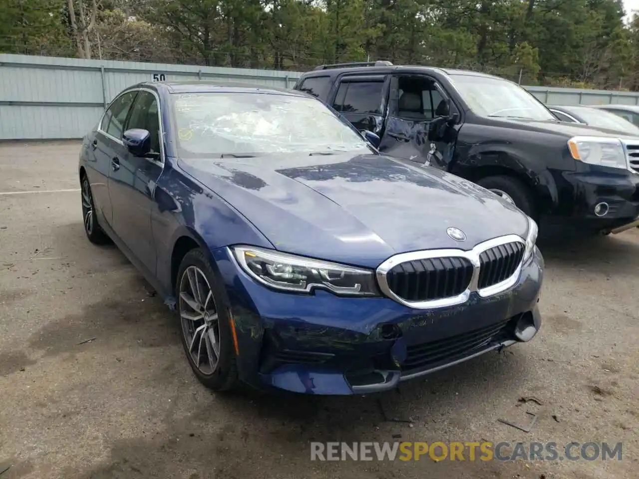 1 Photograph of a damaged car WBA5R7C53KAJ86607 BMW 3 SERIES 2019