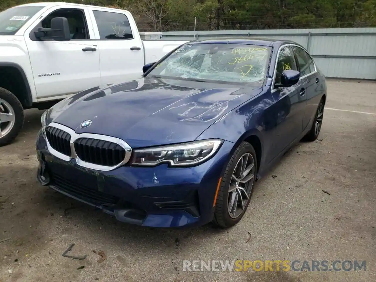 2 Photograph of a damaged car WBA5R7C53KAJ86607 BMW 3 SERIES 2019