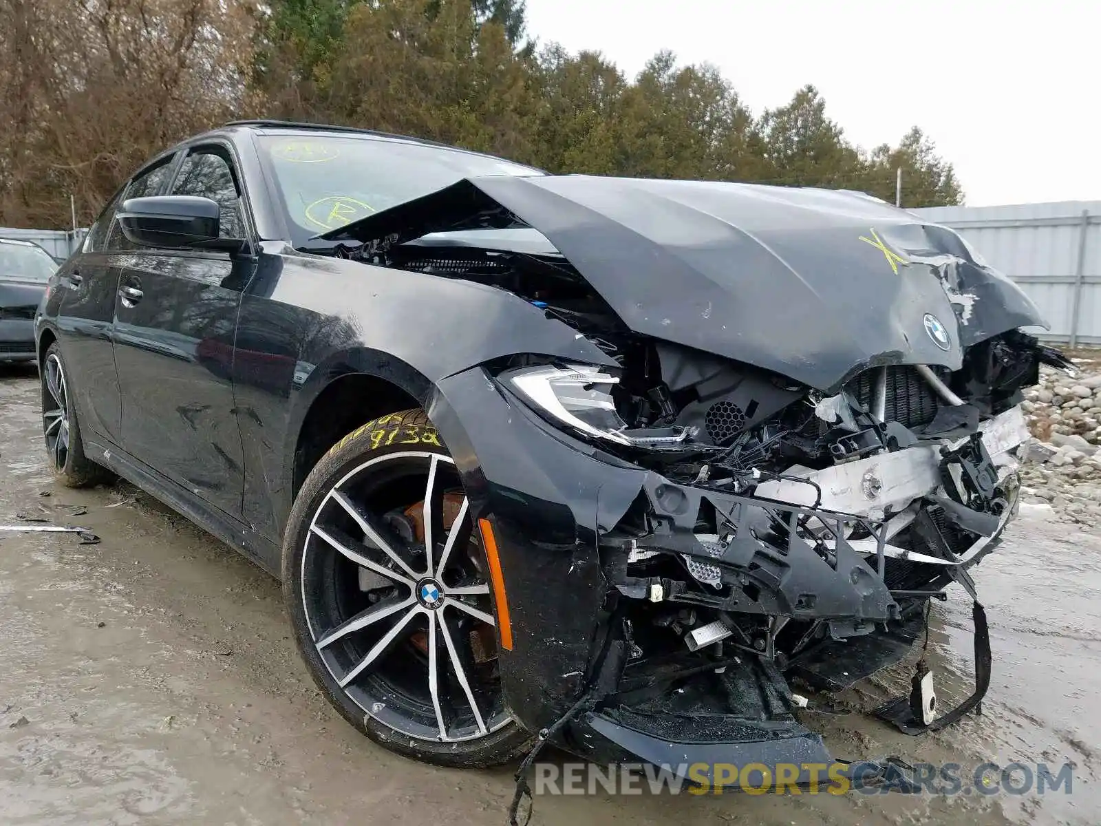 1 Photograph of a damaged car WBA5R7C53KFH14572 BMW 3 SERIES 2019
