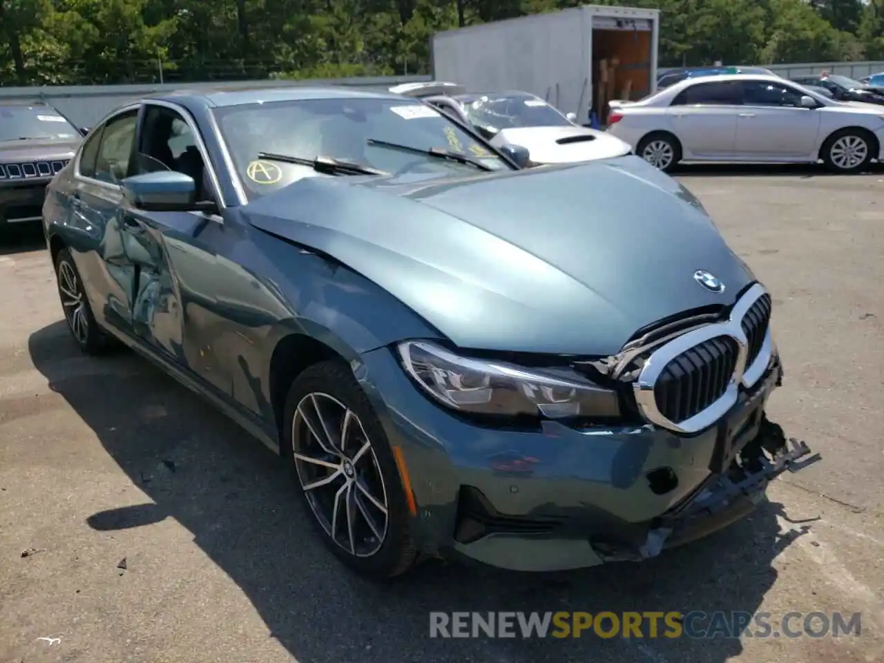 1 Photograph of a damaged car WBA5R7C53KFH22168 BMW 3 SERIES 2019