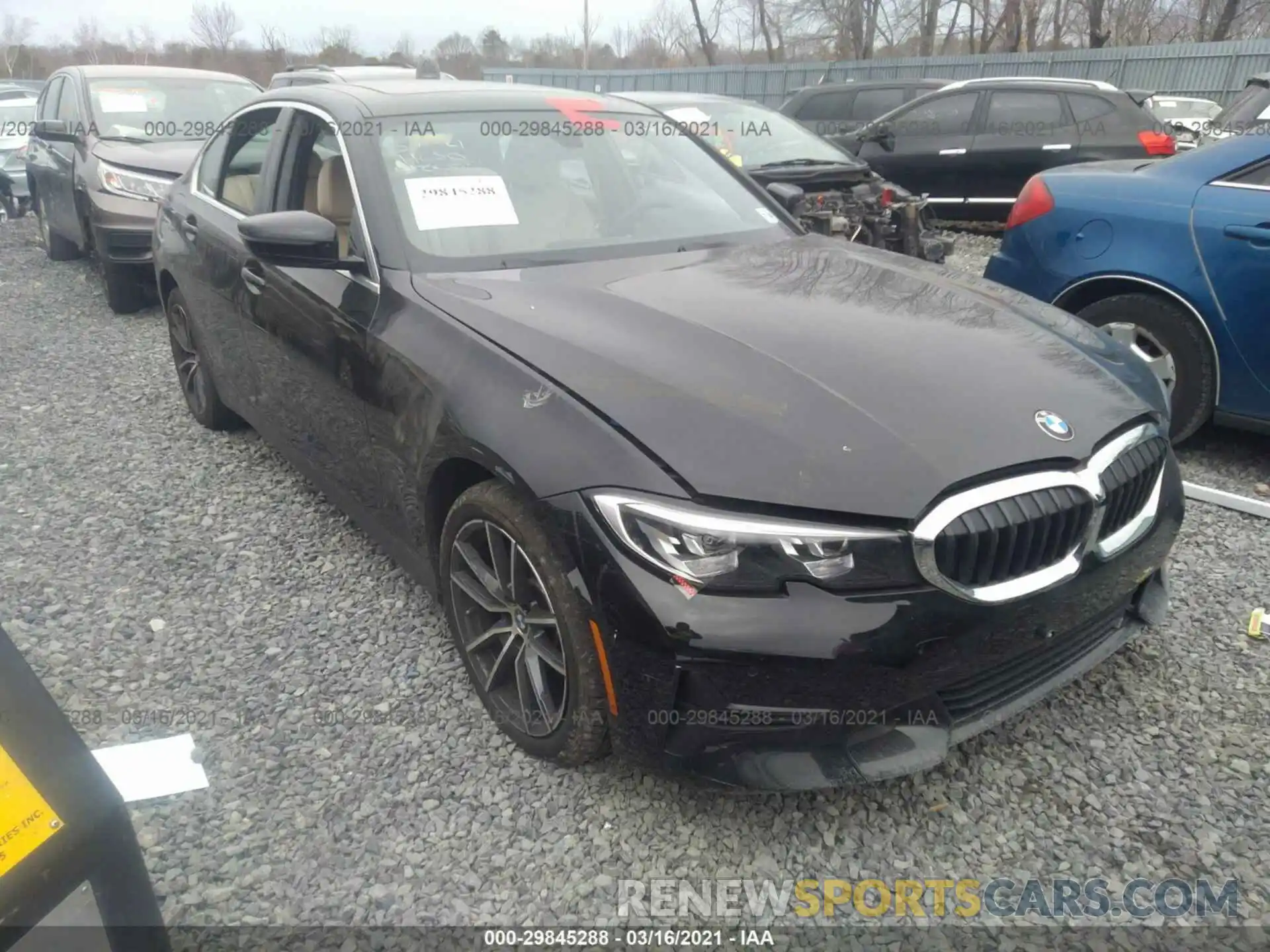 1 Photograph of a damaged car WBA5R7C53KFH22428 BMW 3 SERIES 2019