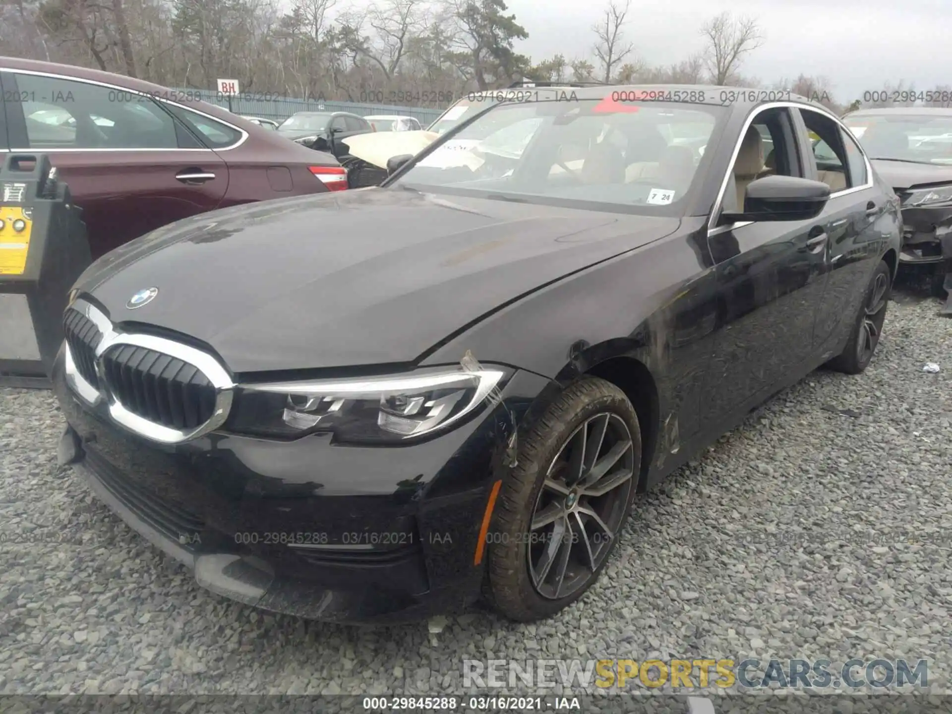 2 Photograph of a damaged car WBA5R7C53KFH22428 BMW 3 SERIES 2019