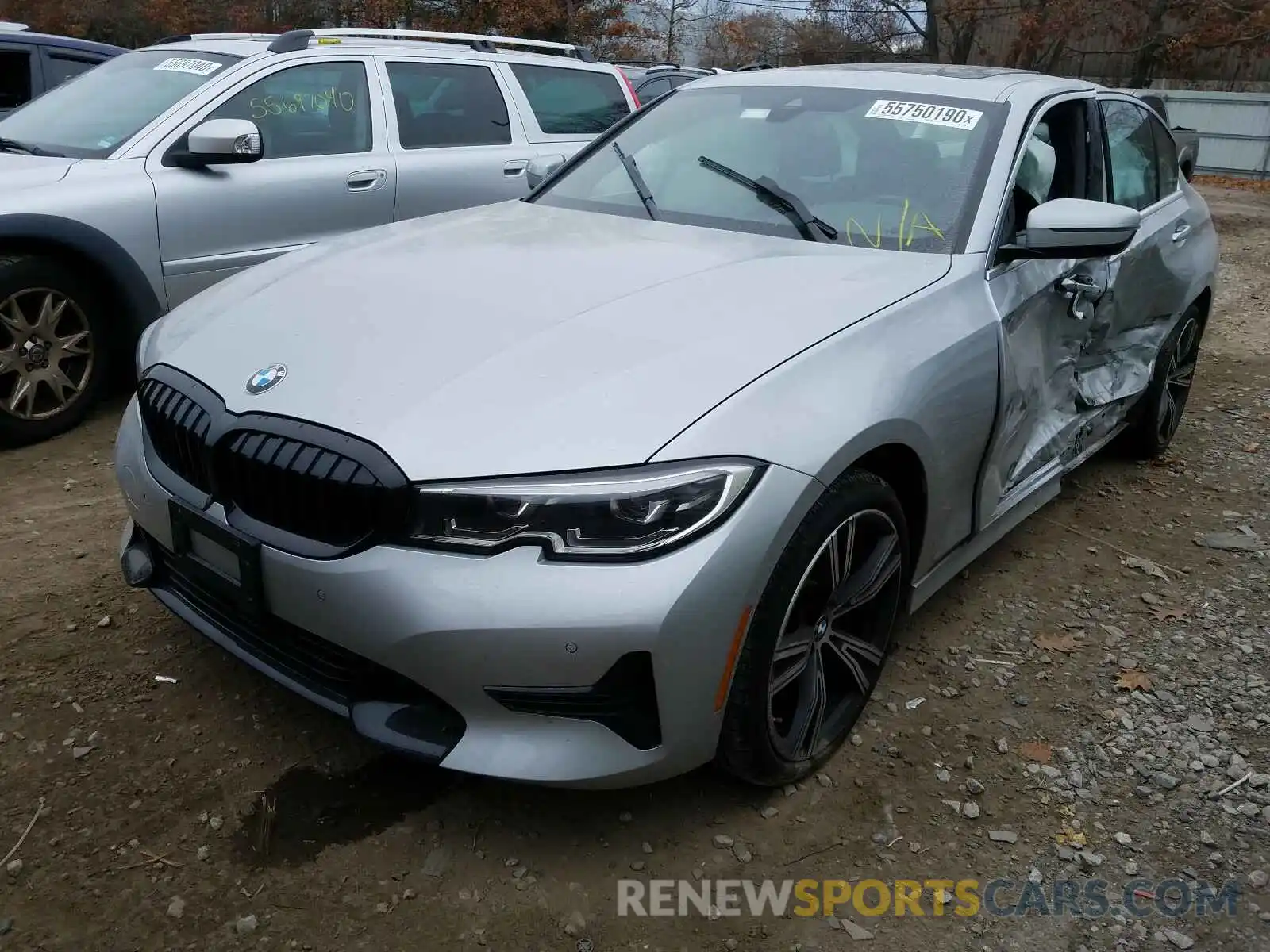 2 Photograph of a damaged car WBA5R7C53KFH24020 BMW 3 SERIES 2019