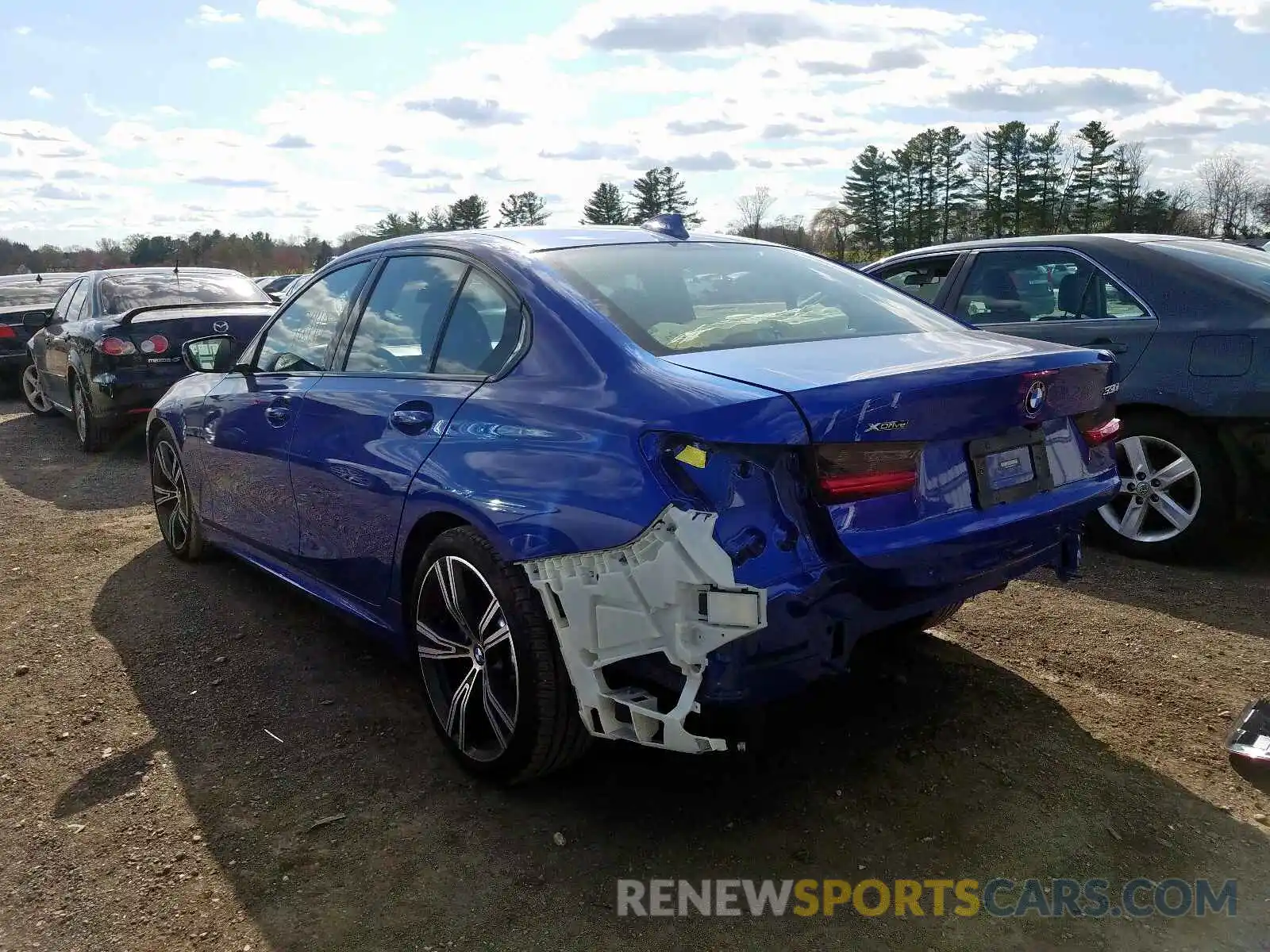 3 Photograph of a damaged car WBA5R7C54KAJ80850 BMW 3 SERIES 2019