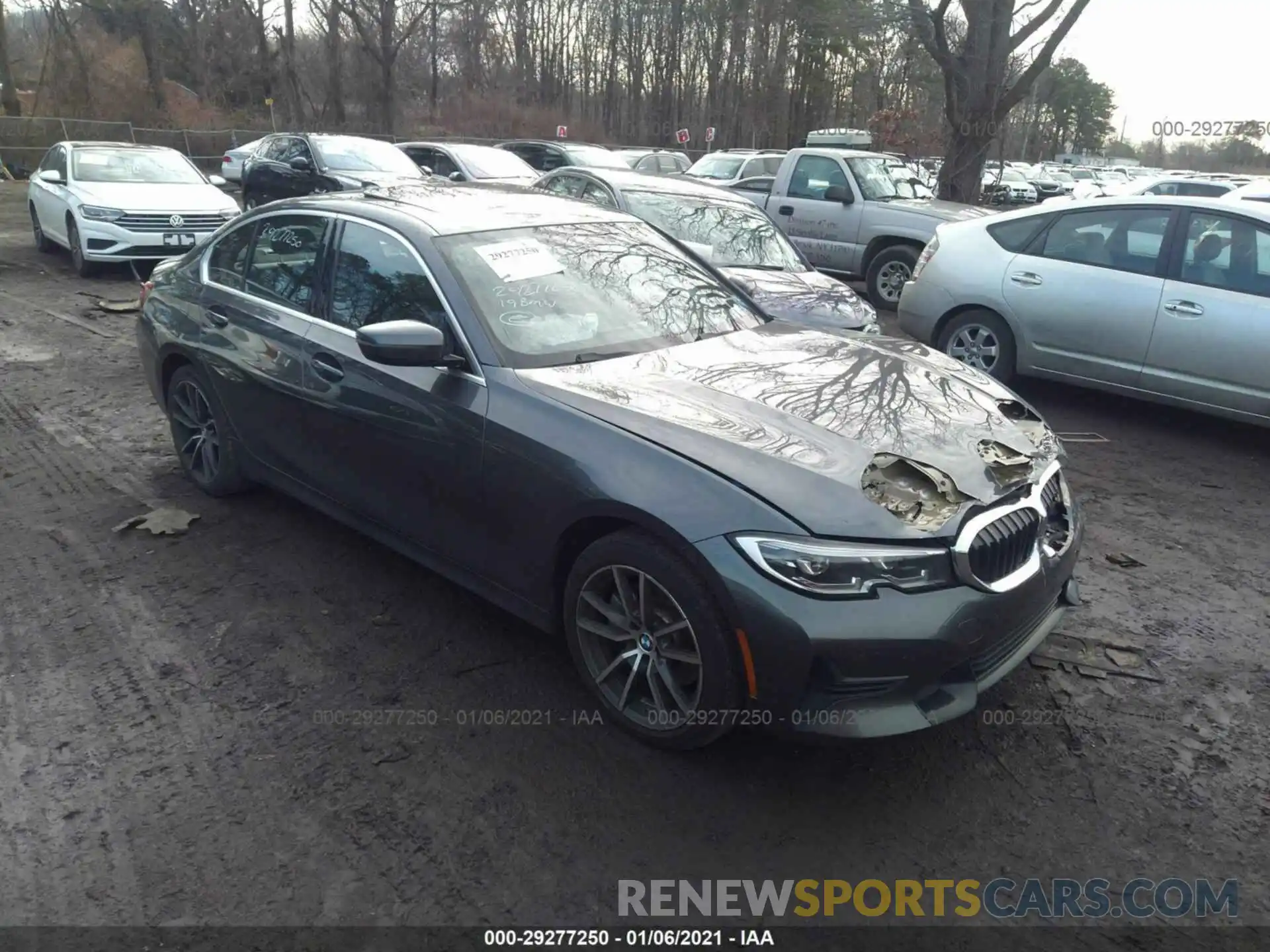 1 Photograph of a damaged car WBA5R7C54KAJ82355 BMW 3 SERIES 2019