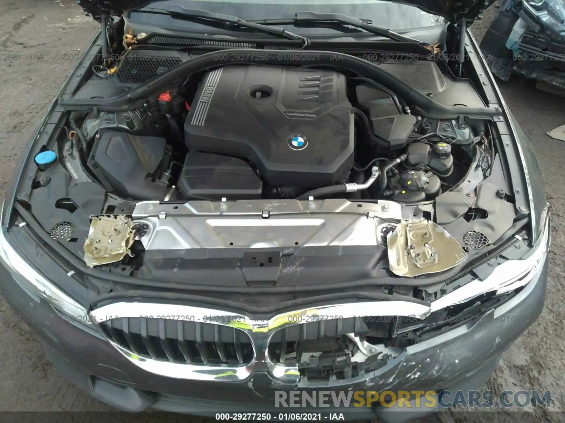 10 Photograph of a damaged car WBA5R7C54KAJ82355 BMW 3 SERIES 2019