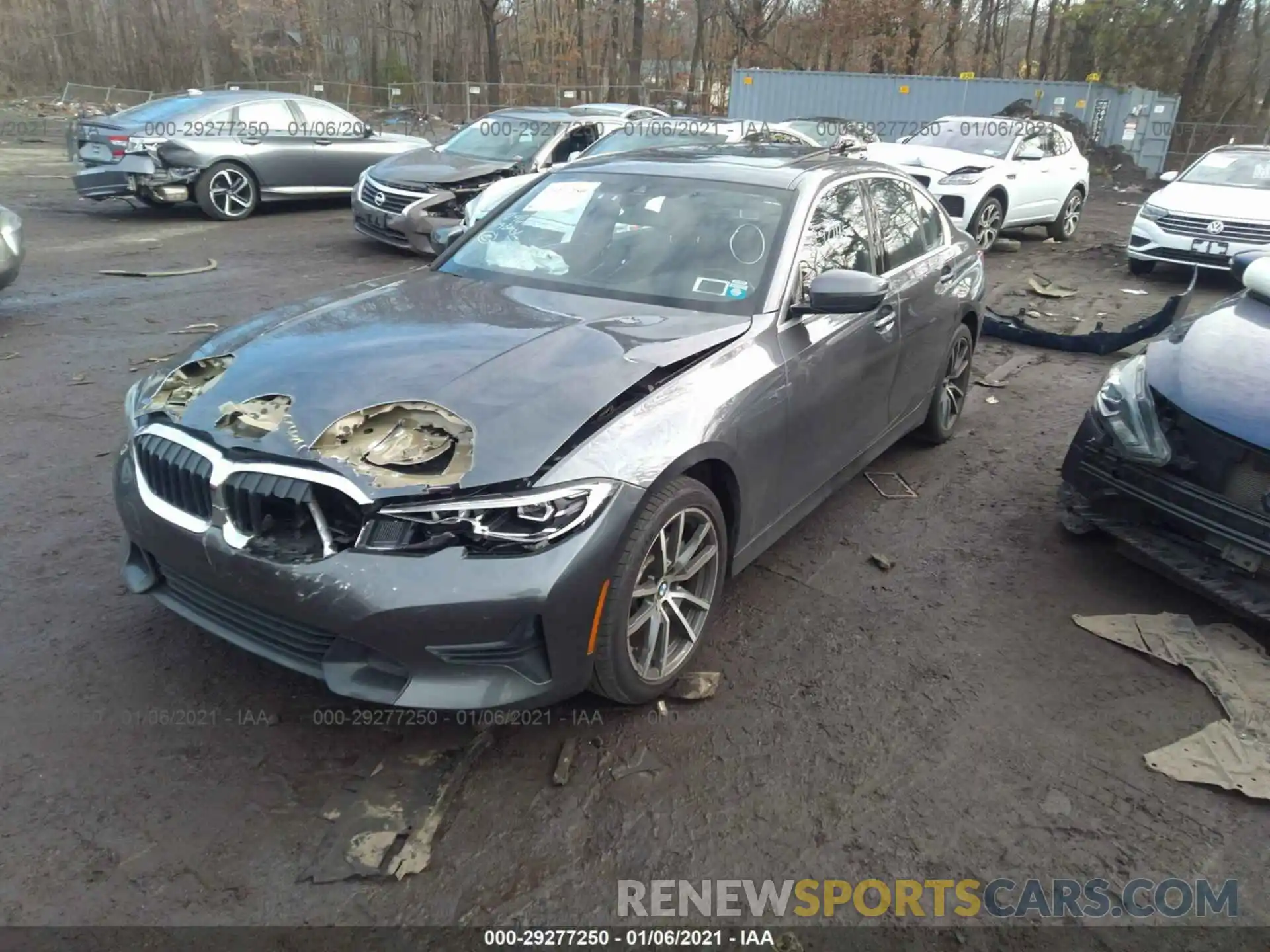 2 Photograph of a damaged car WBA5R7C54KAJ82355 BMW 3 SERIES 2019