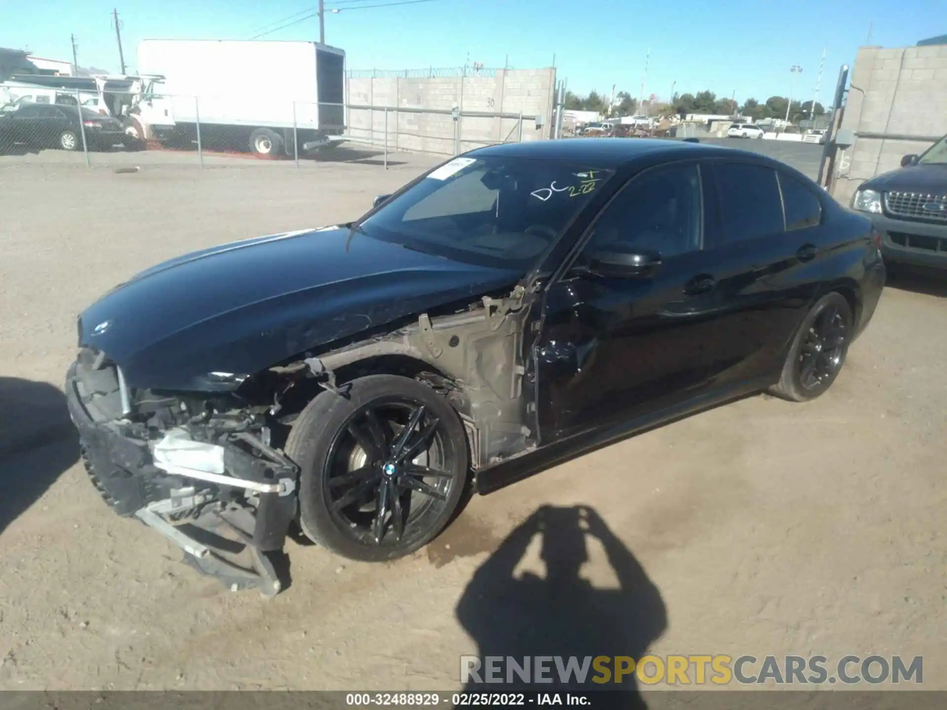 2 Photograph of a damaged car WBA5R7C54KAJ84350 BMW 3 SERIES 2019