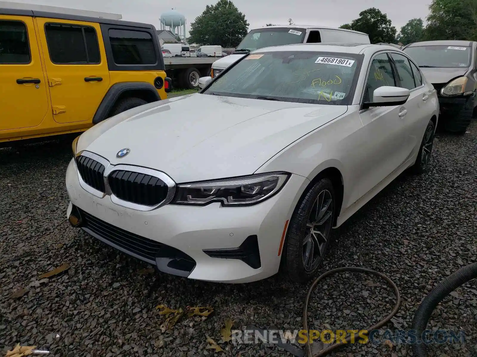 2 Photograph of a damaged car WBA5R7C54KAJ84574 BMW 3 SERIES 2019