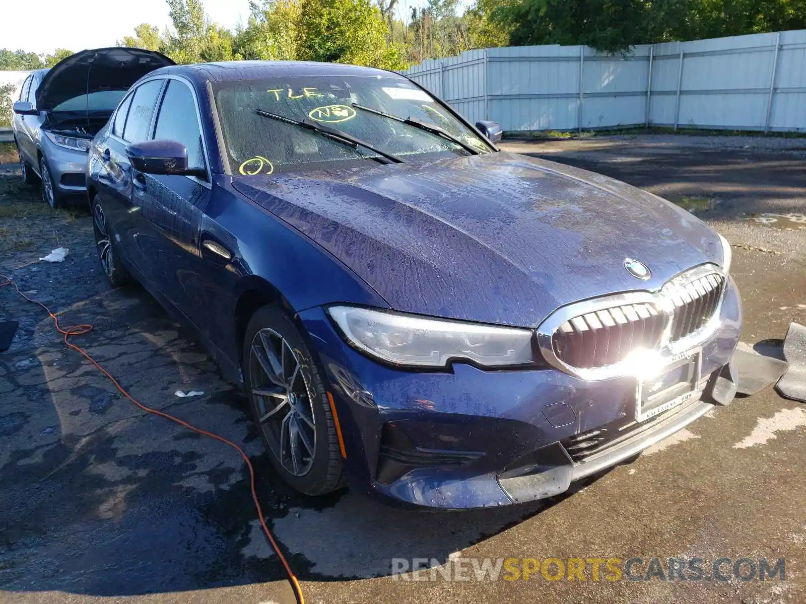 1 Photograph of a damaged car WBA5R7C54KAJ86017 BMW 3 SERIES 2019