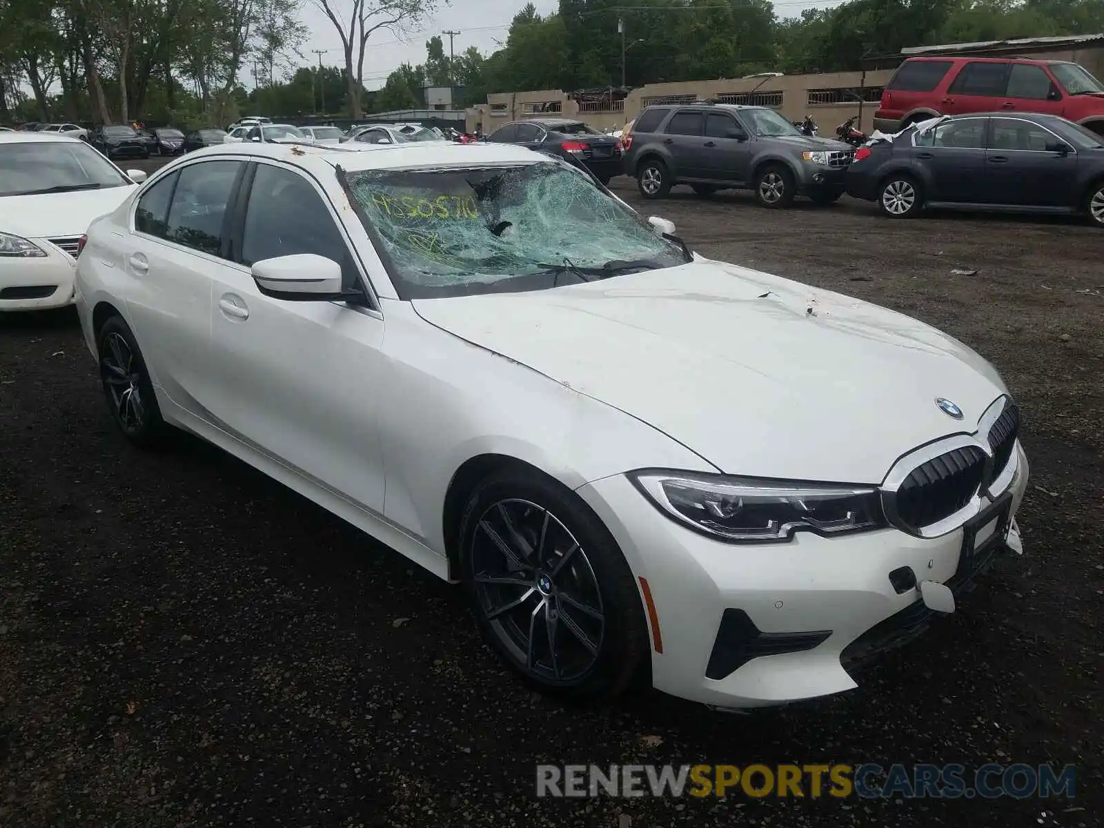 1 Photograph of a damaged car WBA5R7C54KAJ86339 BMW 3 SERIES 2019