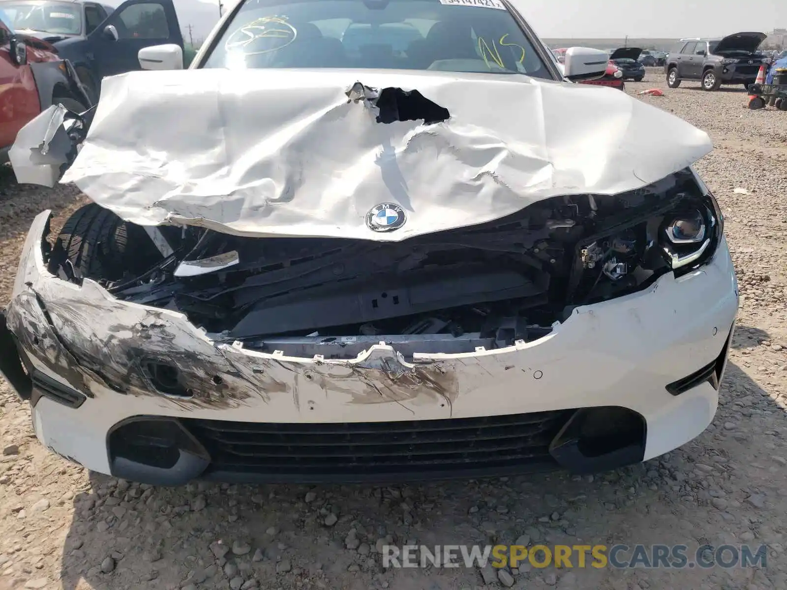 9 Photograph of a damaged car WBA5R7C54KFH02916 BMW 3 SERIES 2019