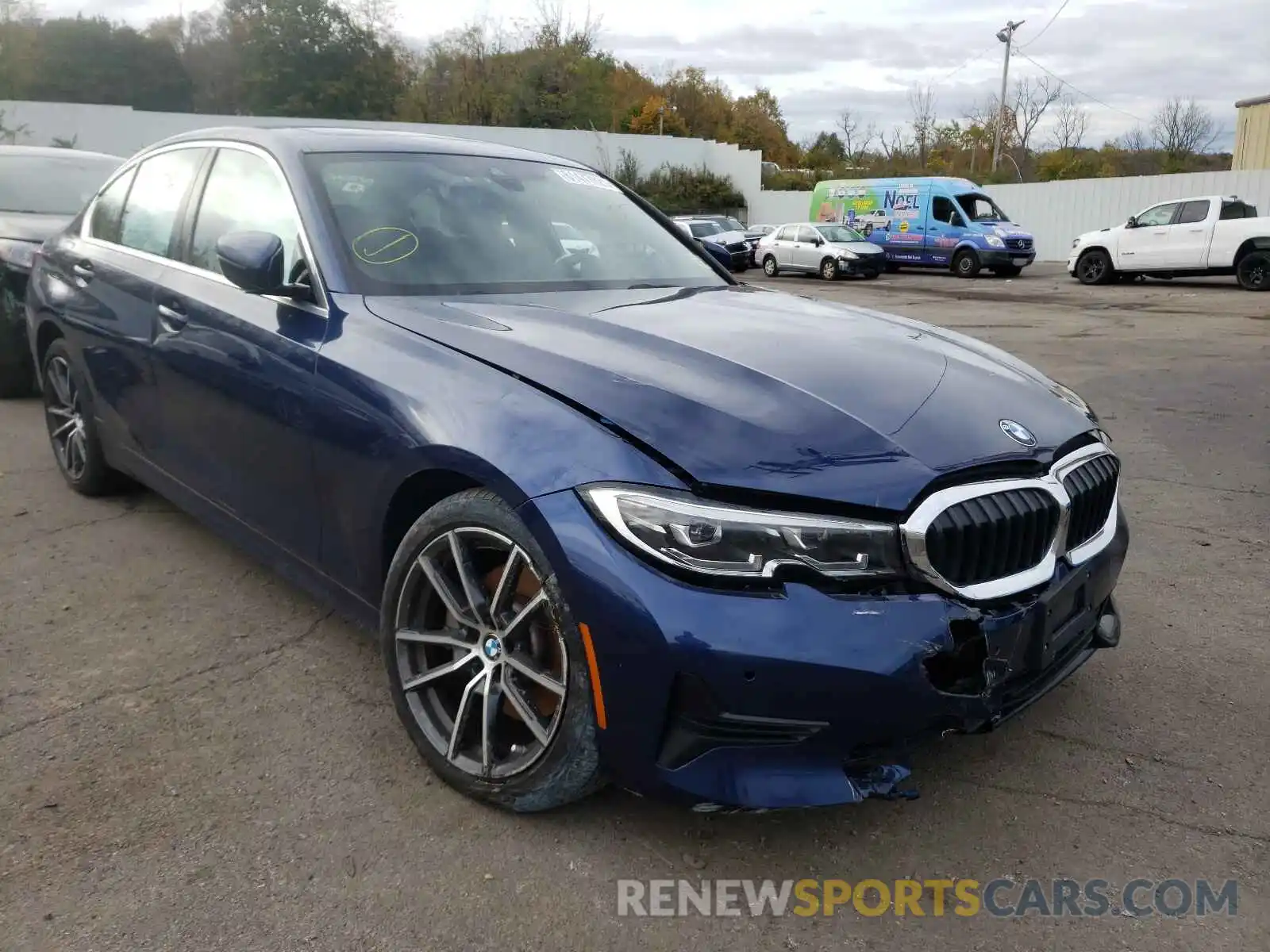 1 Photograph of a damaged car WBA5R7C54KFH16976 BMW 3 SERIES 2019