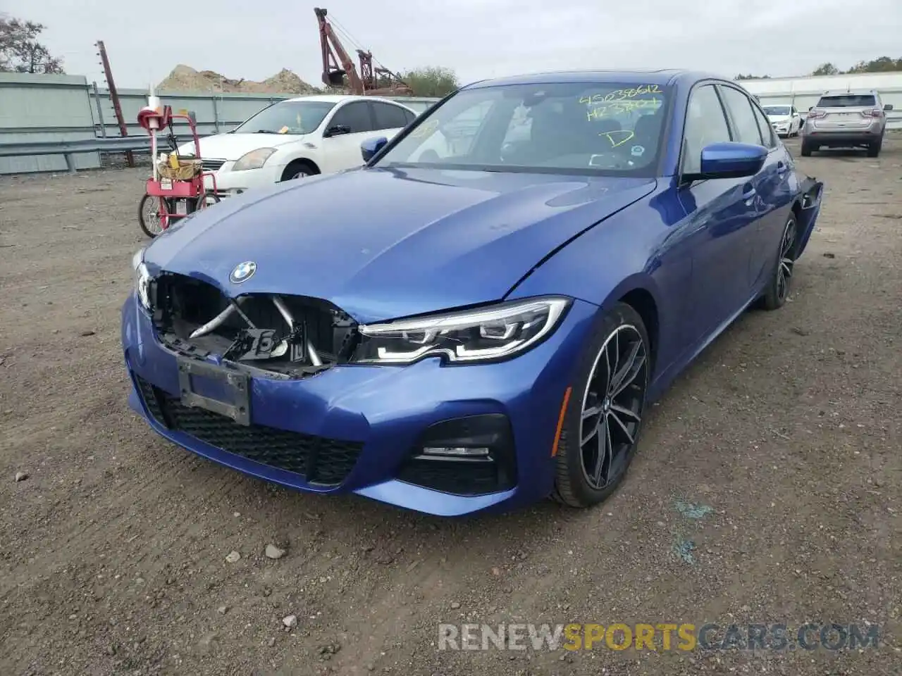 2 Photograph of a damaged car WBA5R7C54KFH23801 BMW 3 SERIES 2019