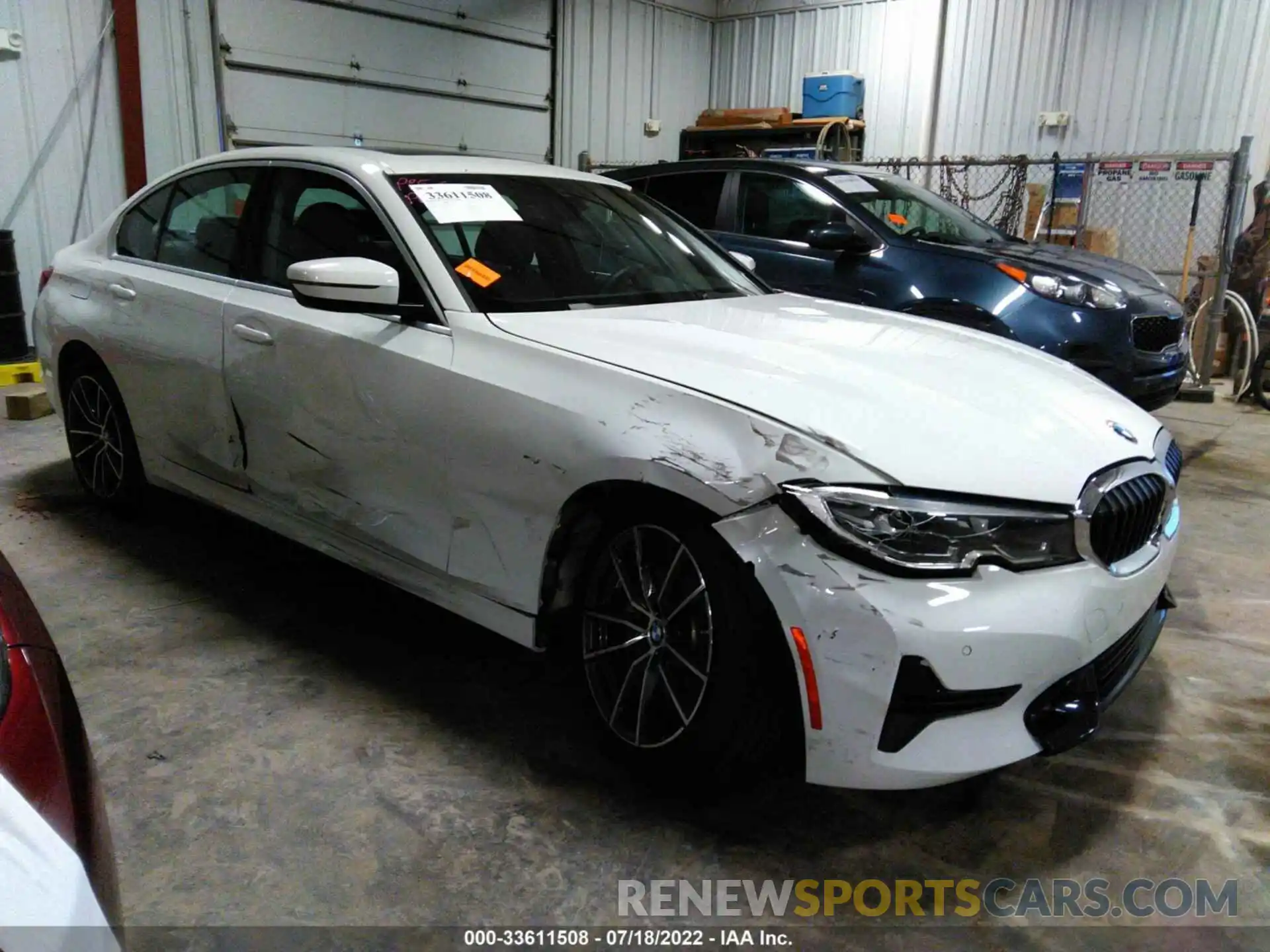 1 Photograph of a damaged car WBA5R7C54KFH29338 BMW 3 SERIES 2019