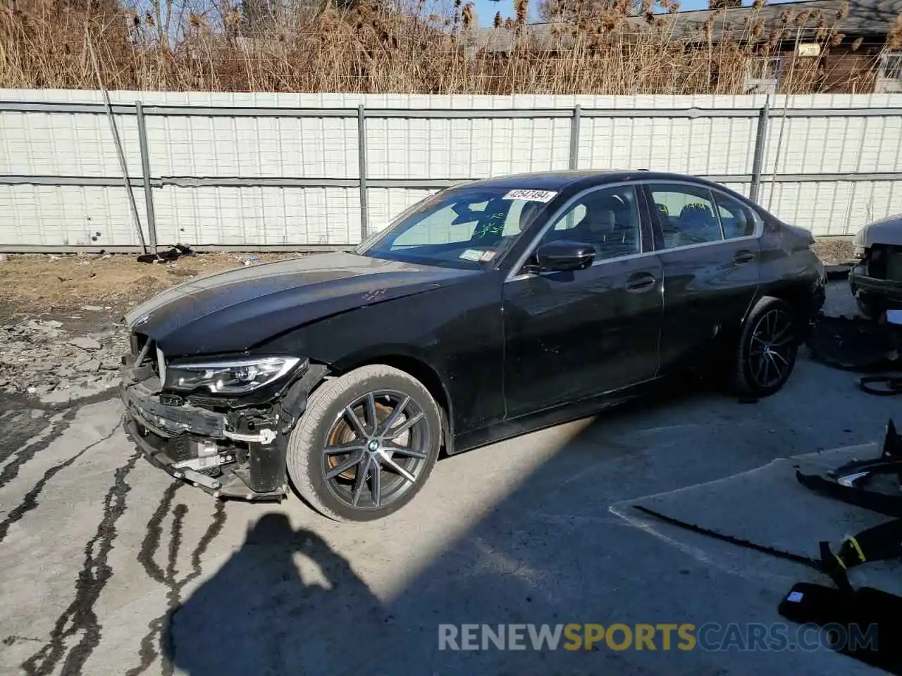 1 Photograph of a damaged car WBA5R7C55KAE82988 BMW 3 SERIES 2019