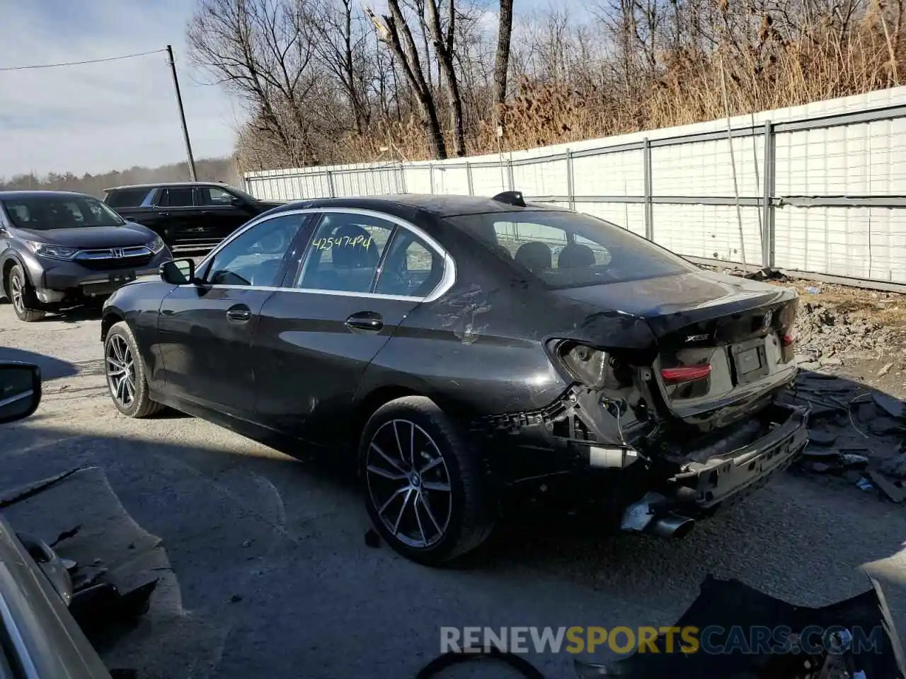 2 Photograph of a damaged car WBA5R7C55KAE82988 BMW 3 SERIES 2019