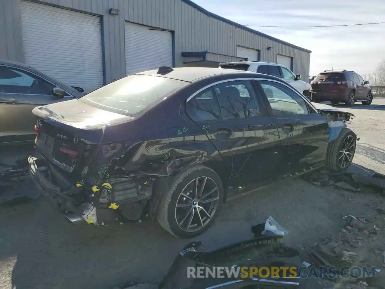 3 Photograph of a damaged car WBA5R7C55KAE82988 BMW 3 SERIES 2019