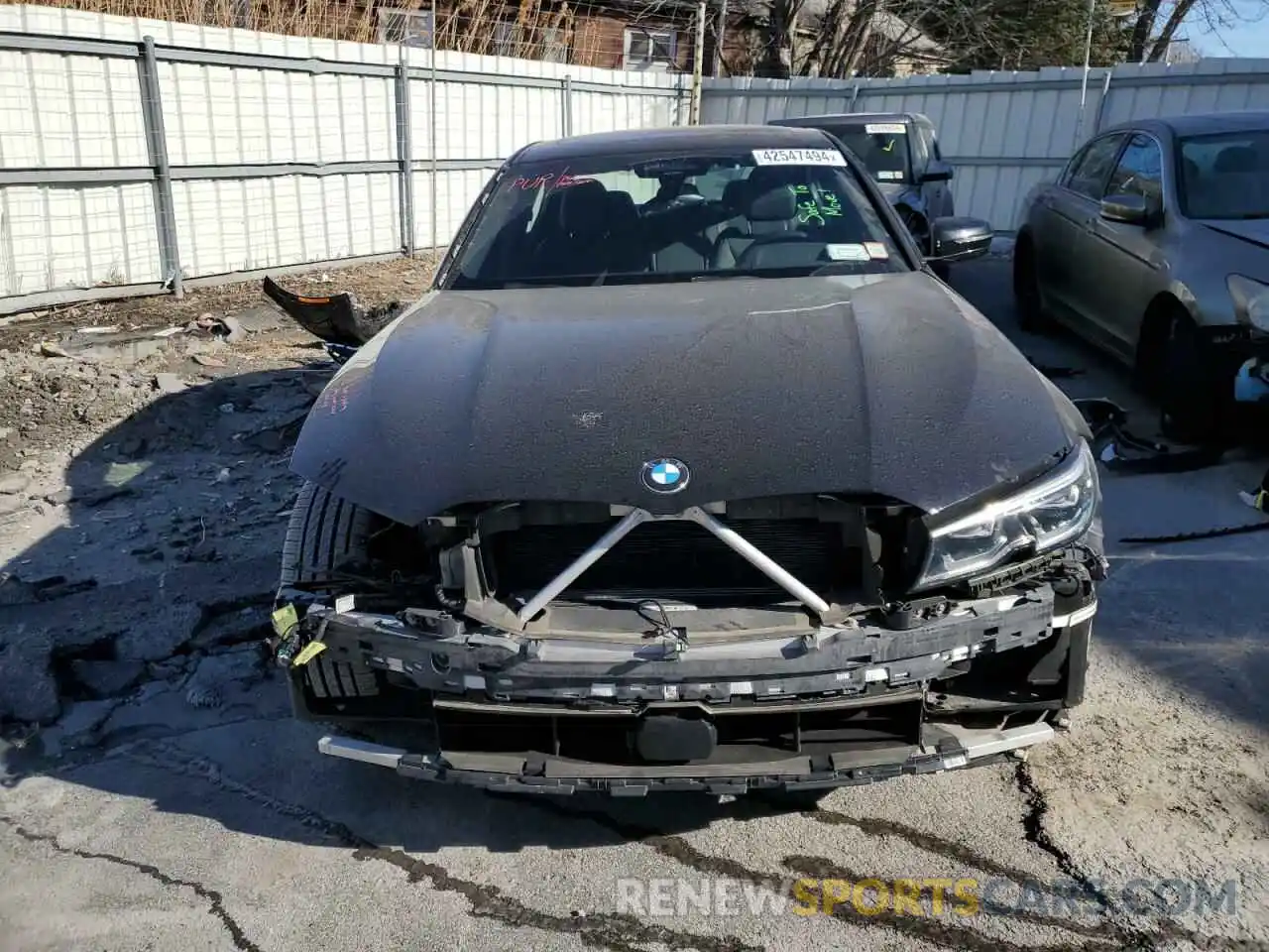 5 Photograph of a damaged car WBA5R7C55KAE82988 BMW 3 SERIES 2019