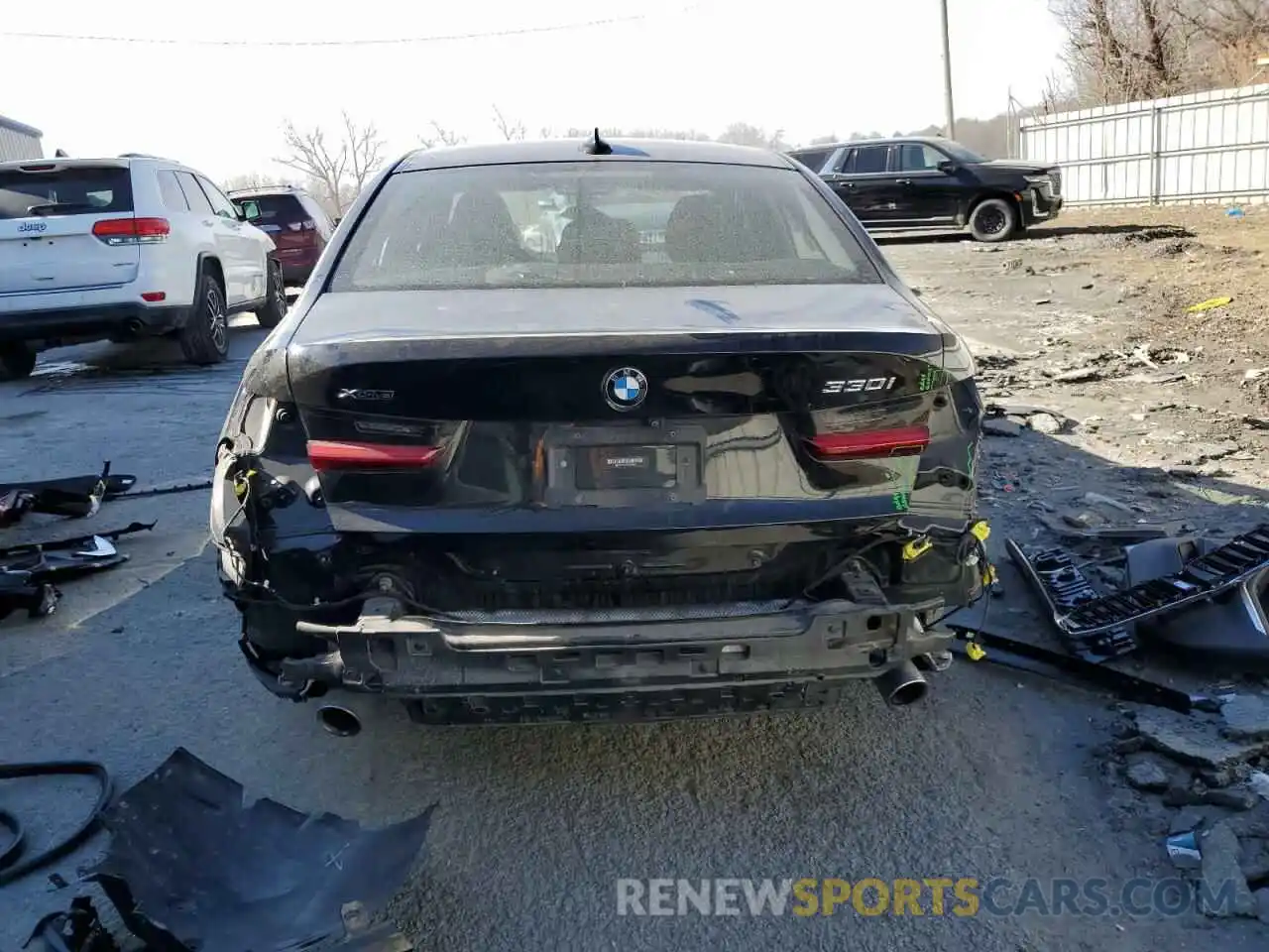 6 Photograph of a damaged car WBA5R7C55KAE82988 BMW 3 SERIES 2019