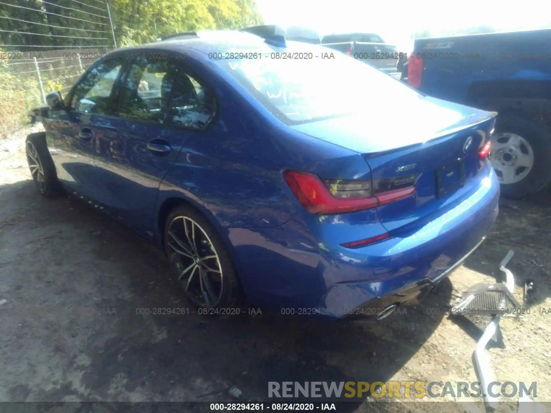 3 Photograph of a damaged car WBA5R7C55KAJ78427 BMW 3 SERIES 2019